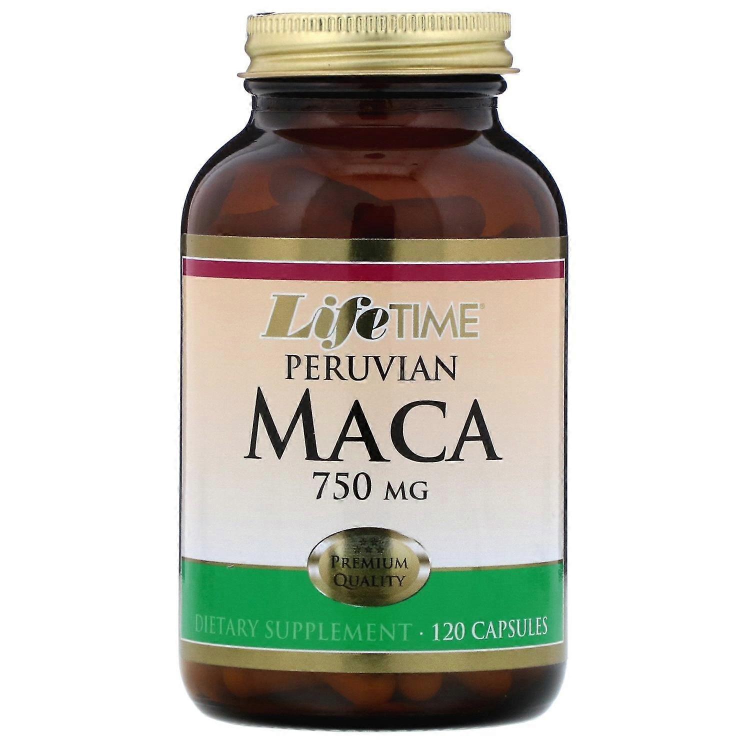 LifeTime Vitamins, Peruvian Maca, 750 mg, 120 Capsules