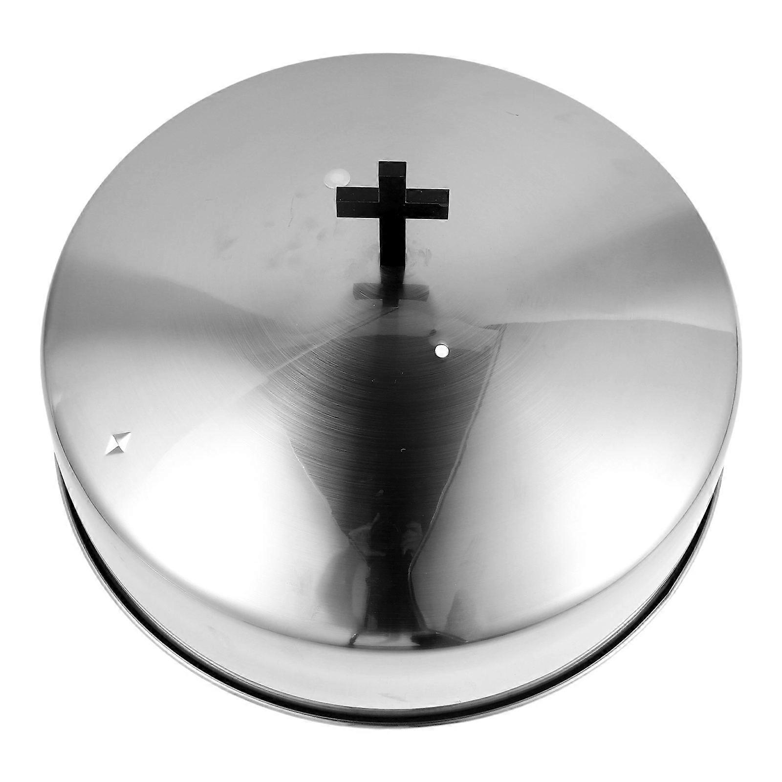 Multi-Function Stainless Steel Communions Tray Cover with Handle