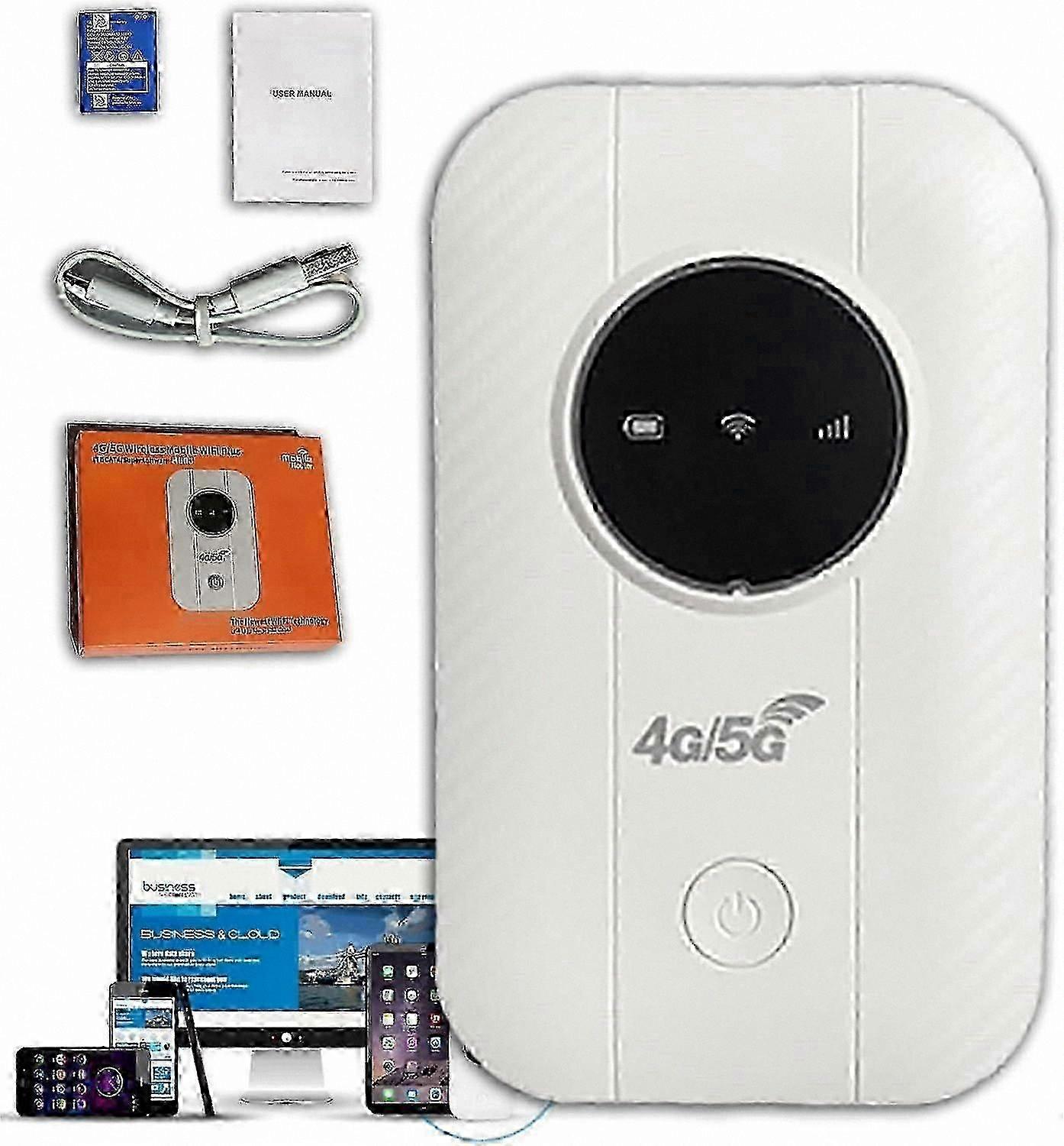 Portable Satellite Internet Device with Unlimited Router Functionality