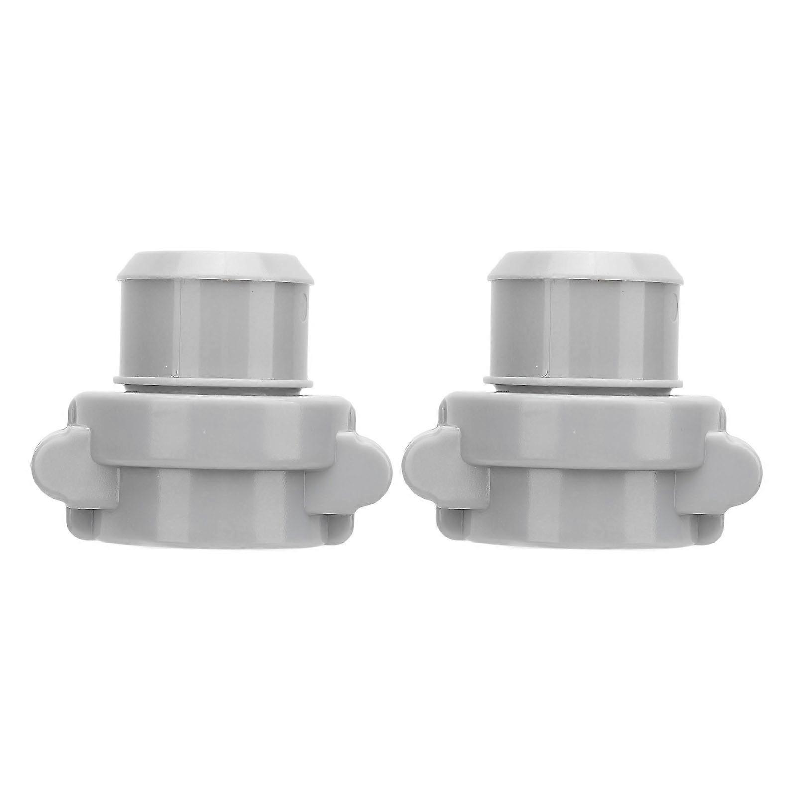 B C Water Pipe Grey Coupling Screw Nut Connector 45g Leakproof