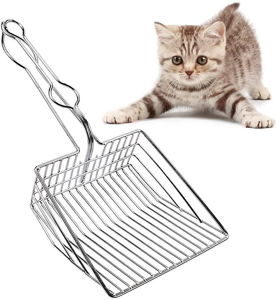 Katt søppel spade, stor katt søppel spade, metall katt søppel spade, holdbar katt søppel spade lett