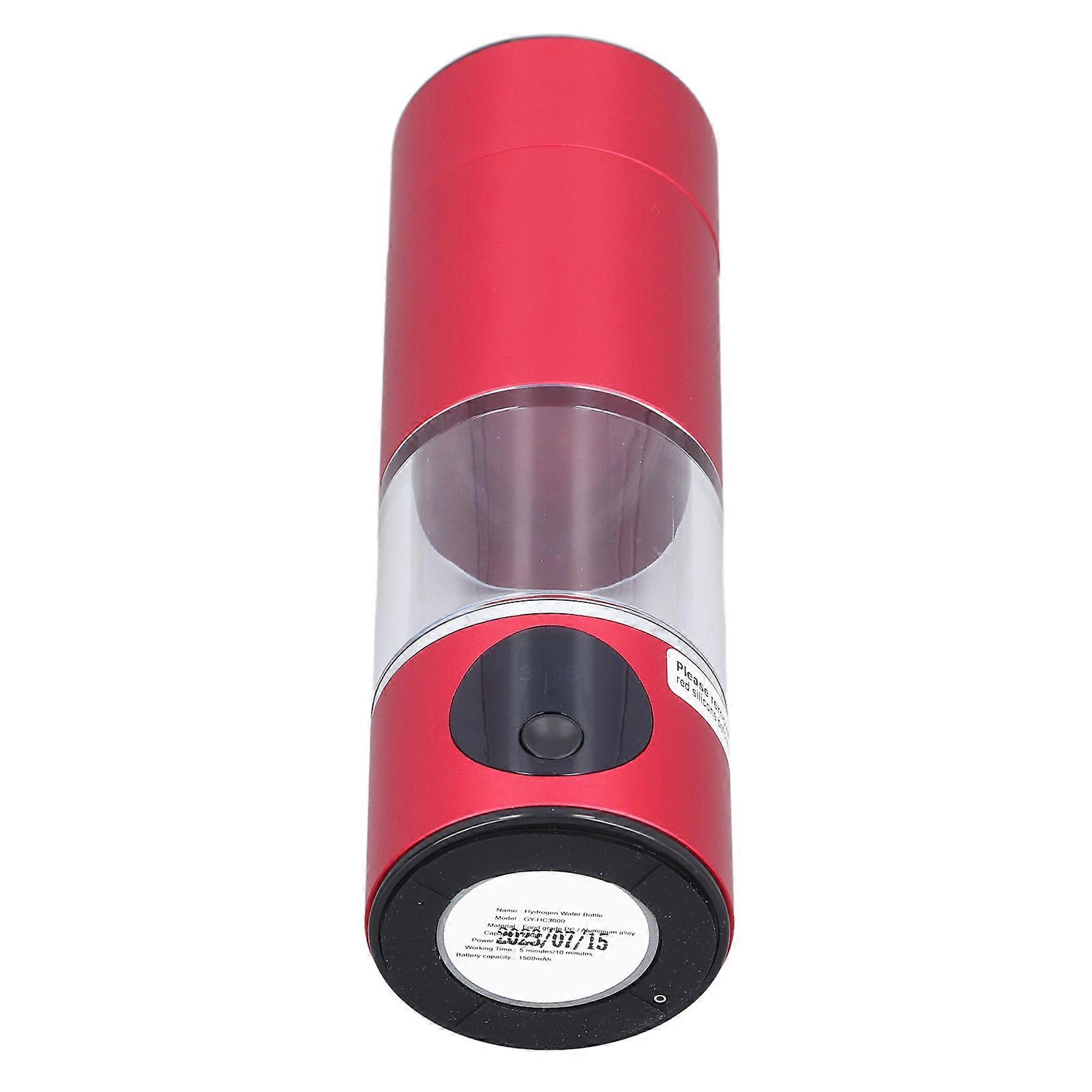 Bärbar vätgasvattenflaska 230 ml, 2000 ppb/5 min, 5000 ppb/10 min