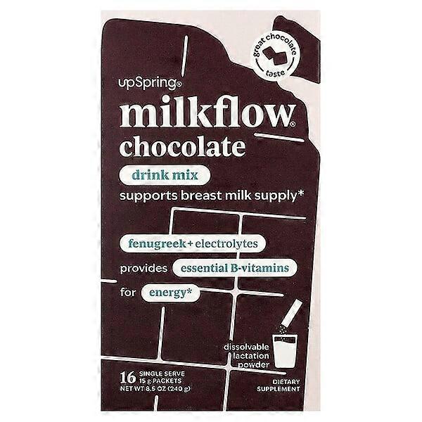 UpSpring, MilkflowÃÂÃÂÃÂÃÂÃÂÃÂÃÂÃÂÃÂÃÂÃÂÃÂÃÂÃÂÃÂÃÂÃÂÃÂÃÂÃÂÃÂÃÂÃÂÃÂÃÂÃÂÃÂÃÂÃÂÃÂÃÂÃÂÃÂÃÂÃÂÃÂÃÂÃÂÃÂÃÂÃÂÃÂÃÂÃÂÃÂÃÂÃÂÃÂÃÂÃÂÃÂÃÂÃÂÃÂÃÂÃÂÃÂÃÂÃÂÃÂÃÂÃÂÃÂÃÂ®, Drink Mix, Chocolate, 16 Single Serve Packets, 0.53 oz (15 g) Each