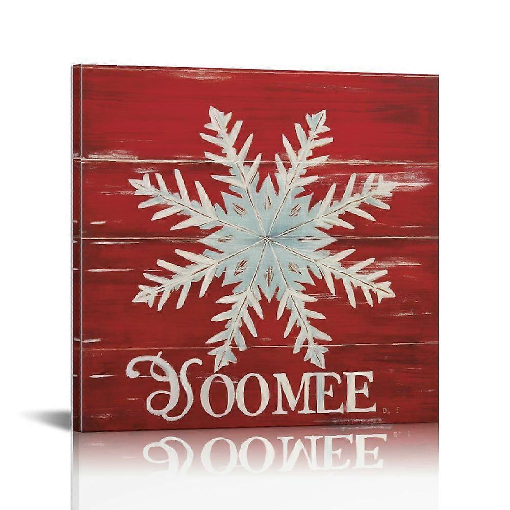 , Holidays Home is where the Snow is Gallery-Wrapped Canva-yezhiaaa1593