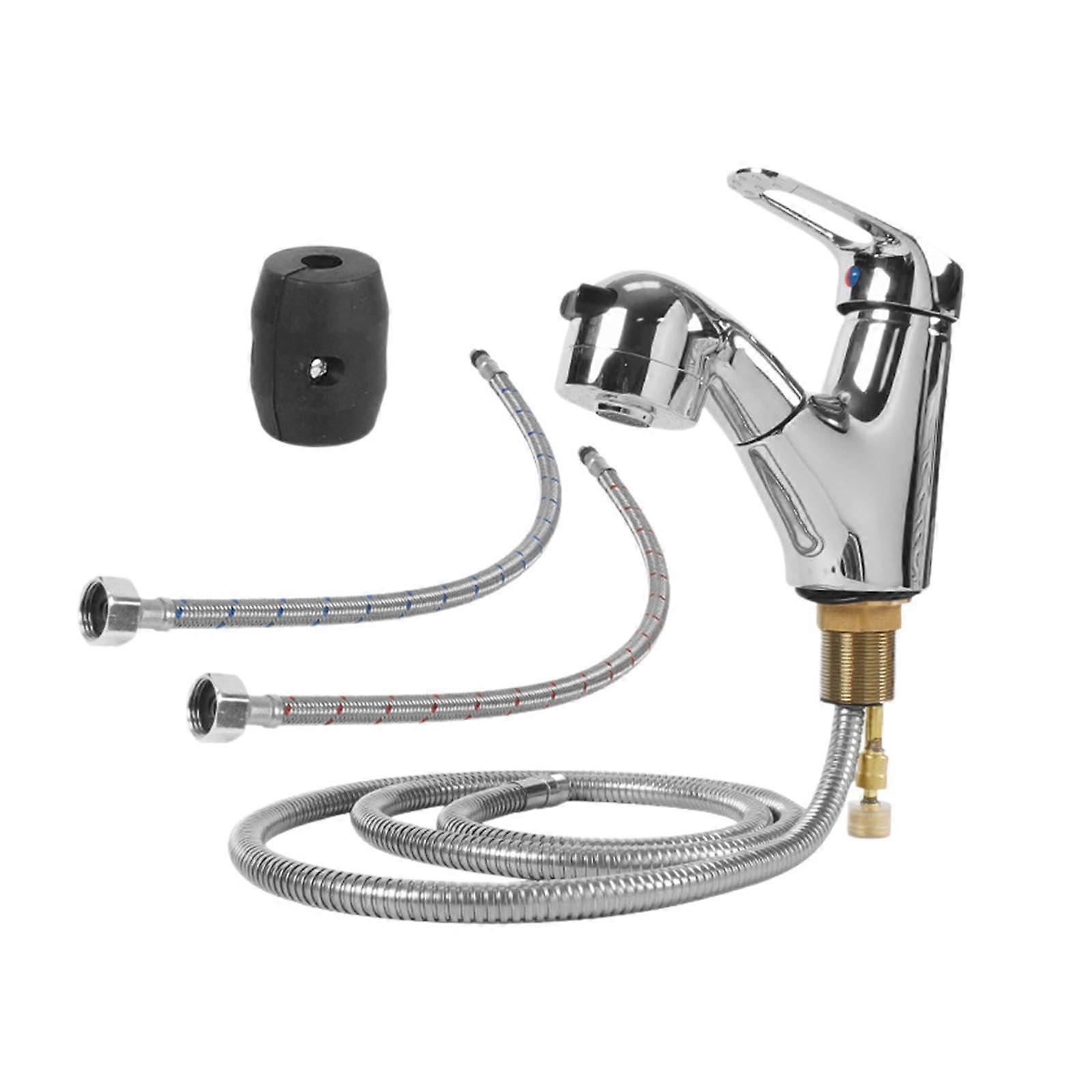 Bathroom Faucet Ergonomic Design, Adjustable Water Flow, Space Saving RV Fixture, Compact Bathroom Accessory