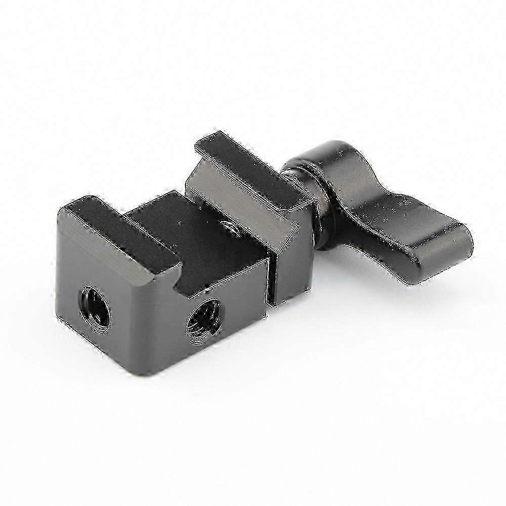 Lanxri Standard NATO Rail Clamp Quick Release with 1/4"-20 Mounting Points for SWAT Rail - Yvanblack SZRH