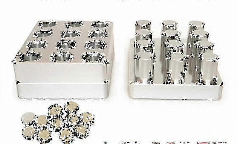 Compact Powder Tablet Press with 12-Hole Mold for Home Use