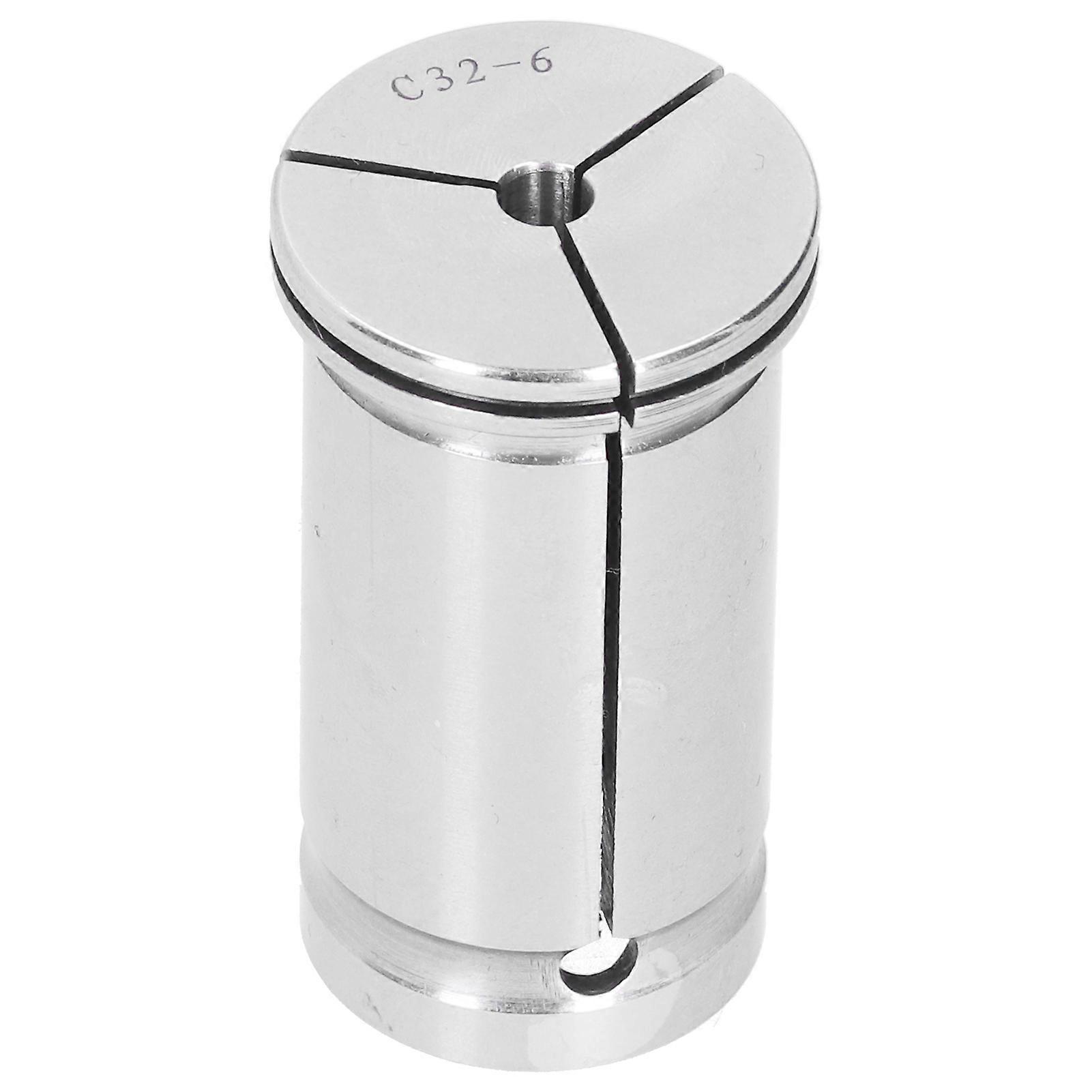 Straight Shank Collet CNC Router Adapter Powerful Chuck High Accuracy Hardware Tool C32‑6