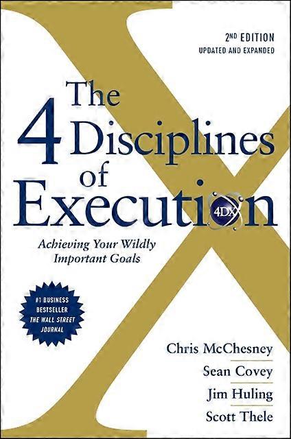 4 Disciplines Of Execution Revised And Updated by Beverly Walker Hardback Book