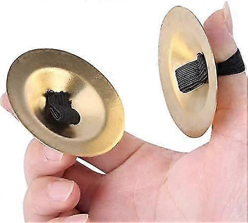 1 زوج إصبع الصنج الرقص الشرقي النحاس التبت الصنج اليوغا البوذية الروحية اليد قرع الصك