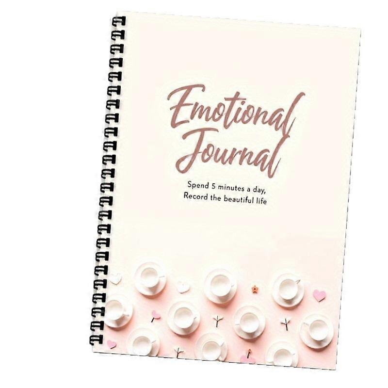 A5 e-commerce mood diary daily record self-care diary mini coil