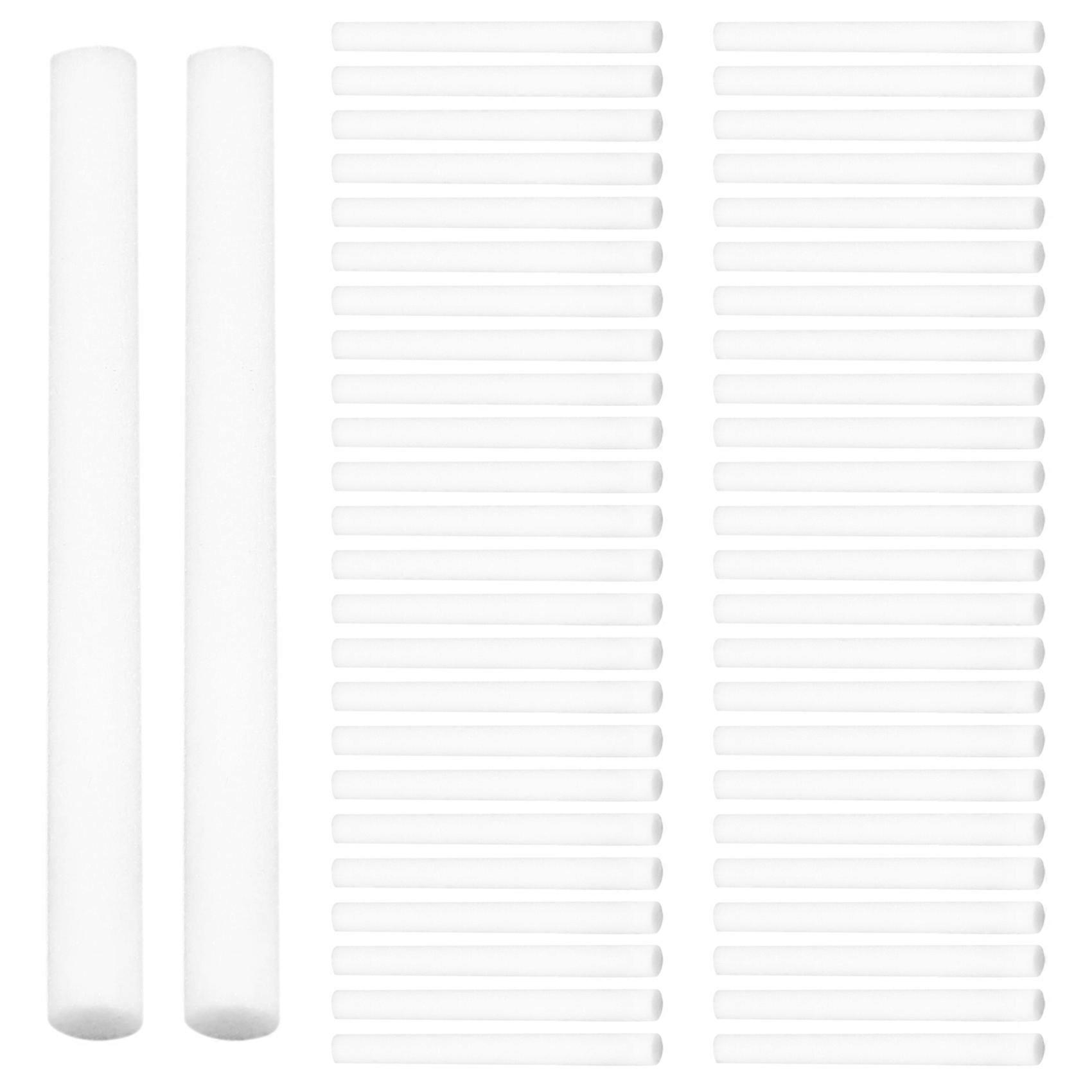 50-Pack Car Diffuser Sponges Refill Sticks Humidifier Filter Wick Replacement, Absorbent Sponge Stic