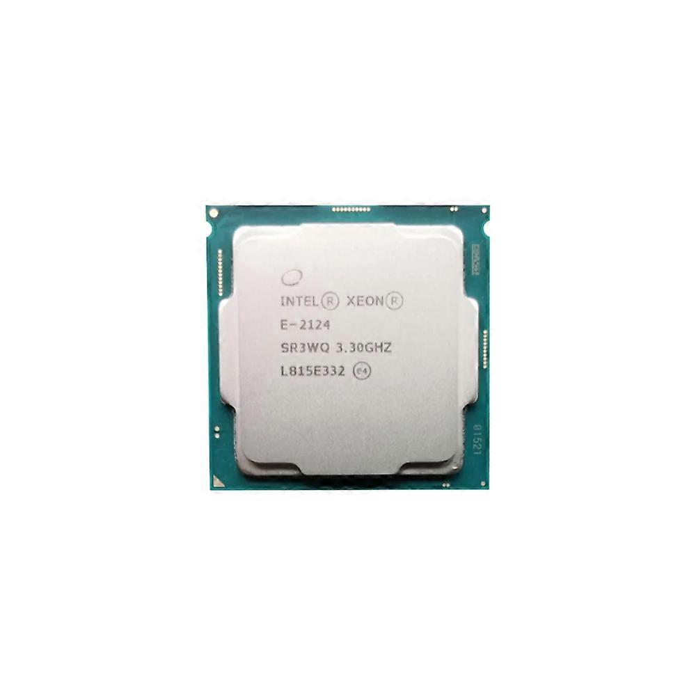 Xeon E-2124 CPU - Socket LGA 1151 4 Cores 4 Threads 3.3 GHz 8MB L3 Cache 71W TDP.