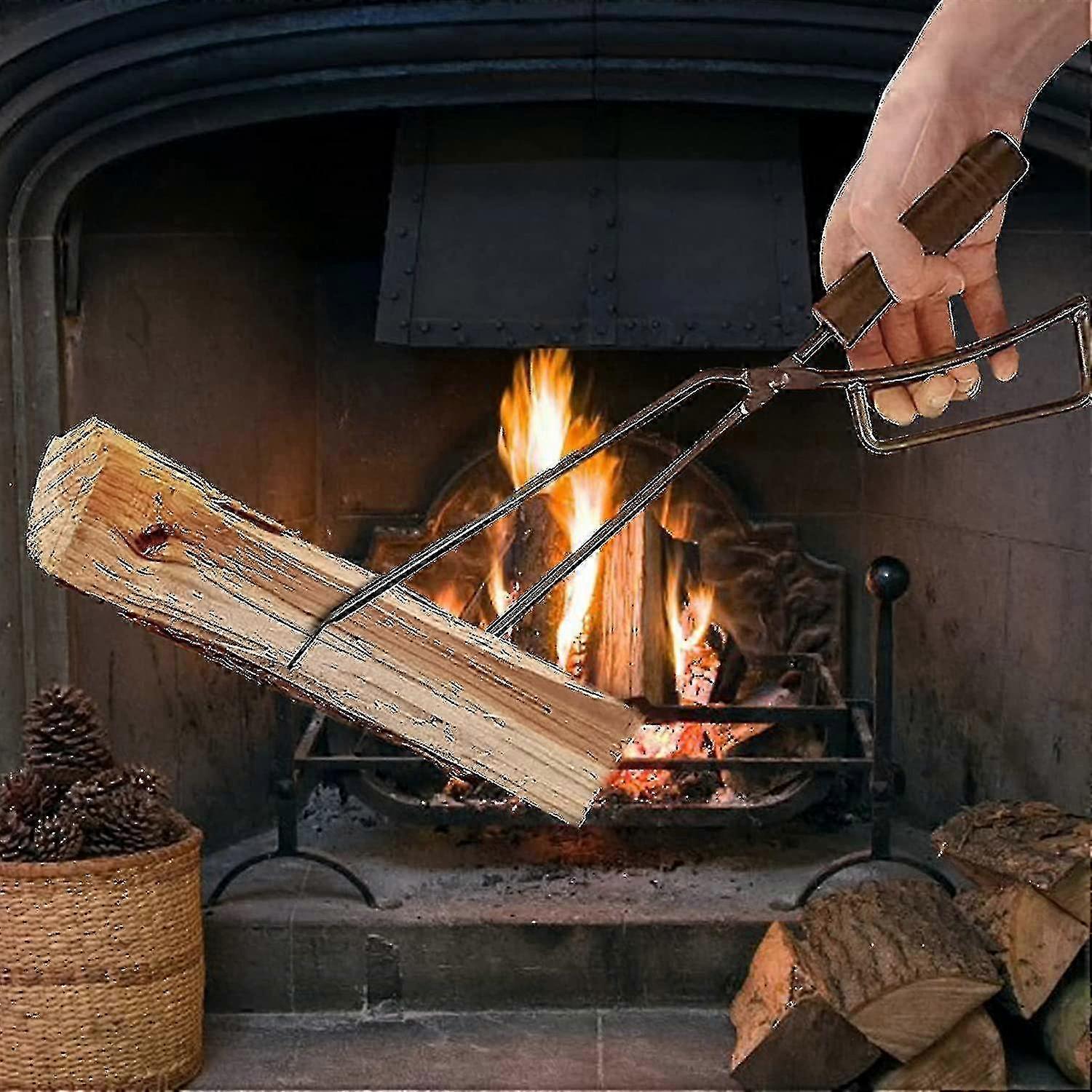 40 cm:n polttopuupihdit – ergonomiset takkatarvikkeet hirsille