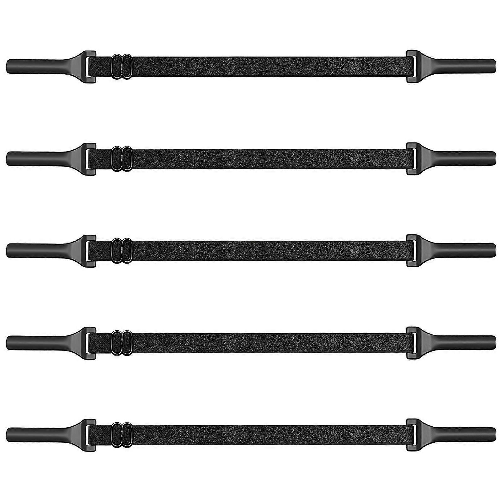 5Pcs Adjustable Eyewear Safety Cord Thickened Nonslip Sports Accessory Adjustable Eyeglass Cord for Womeen and Men Multicolor