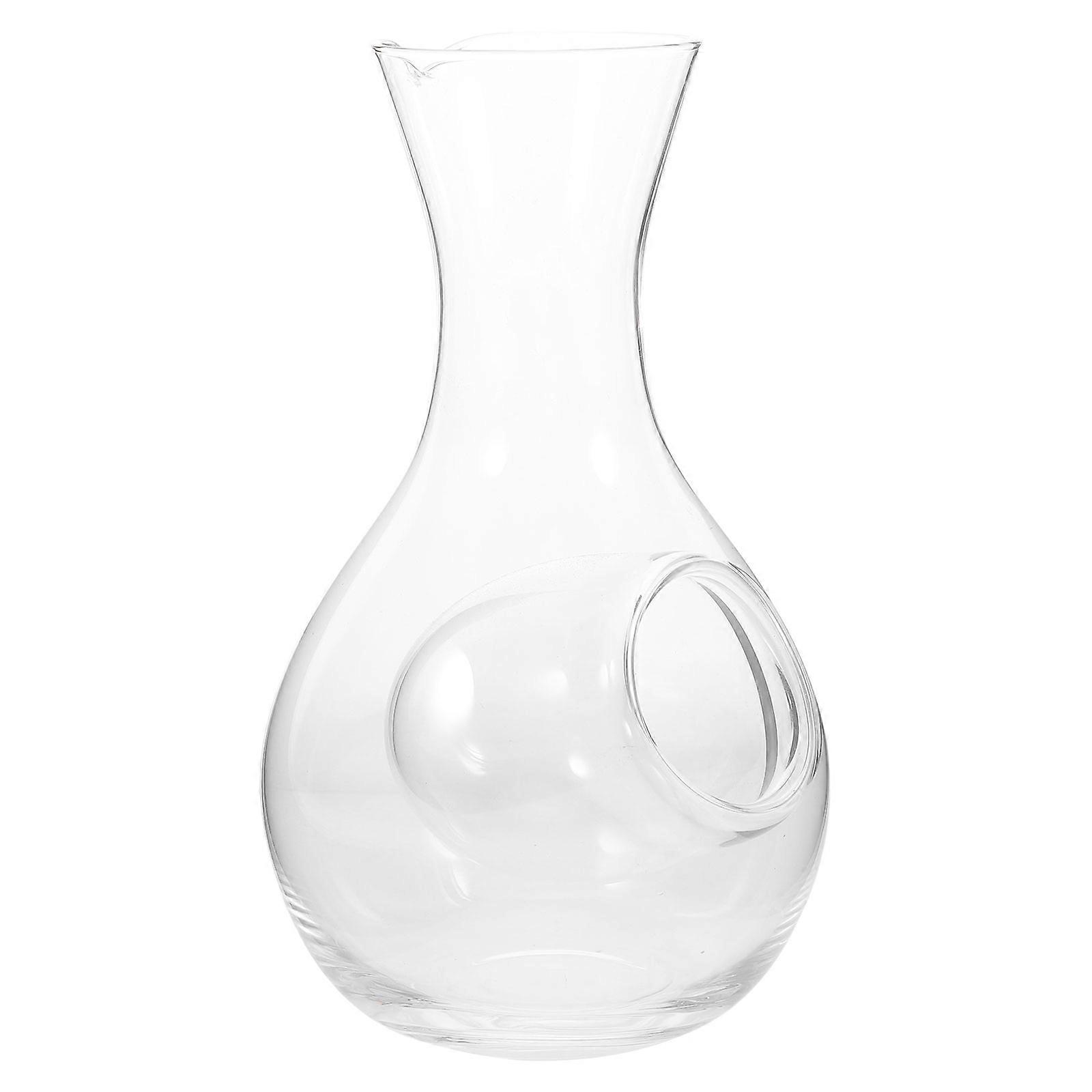 Cold Sake Ice Wine Decanter Glass for Beverage Serving 400ml