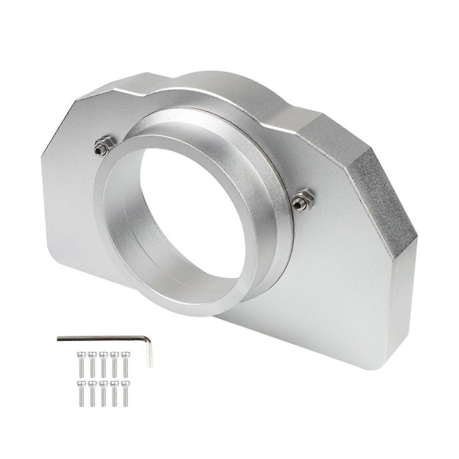 Quick Install Aluminum Steering Link Consistent Popular Hurrying Simulators Against Slip Base  Silver