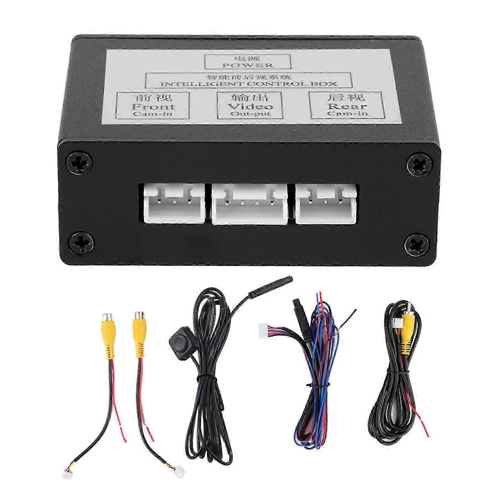 car parking camera converter front rear view switch control box