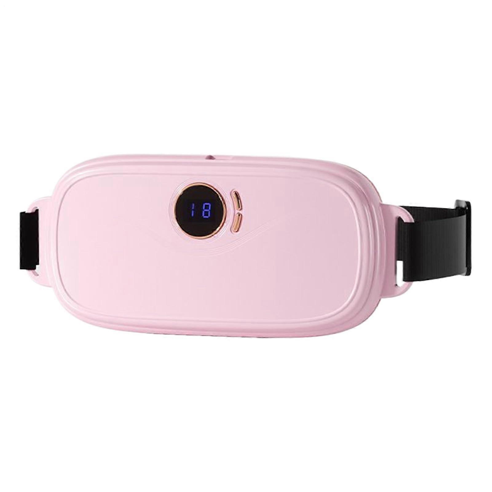 Cordless Heating Pad with 4 Heat Levels, Elastic Abdominal Warmer for Menstrual Cramps and Postpartum