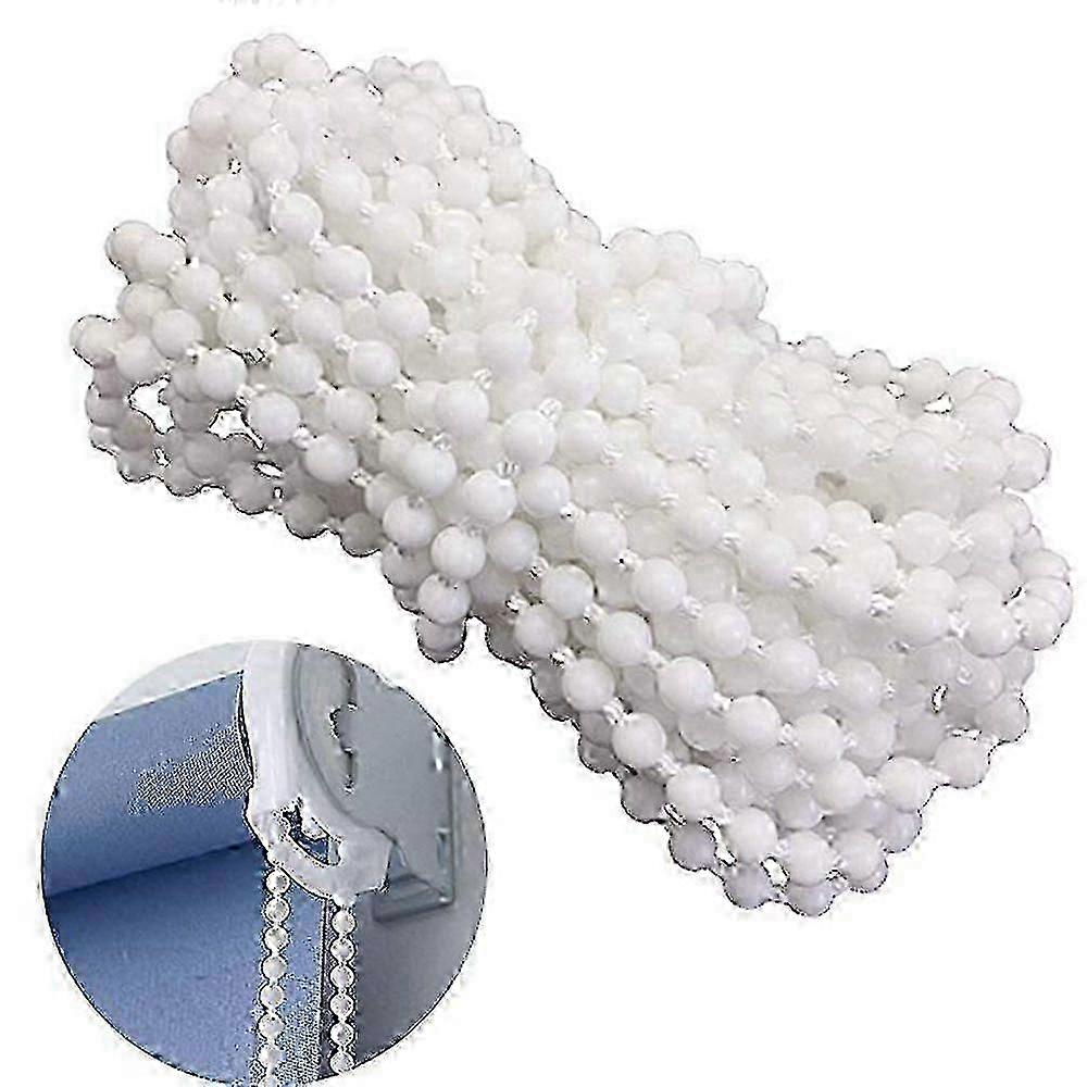 10 Meters of Bead Chain Cord with 10 Connectors Suitable for Vertical Roller Blinds and Venetian Blinds