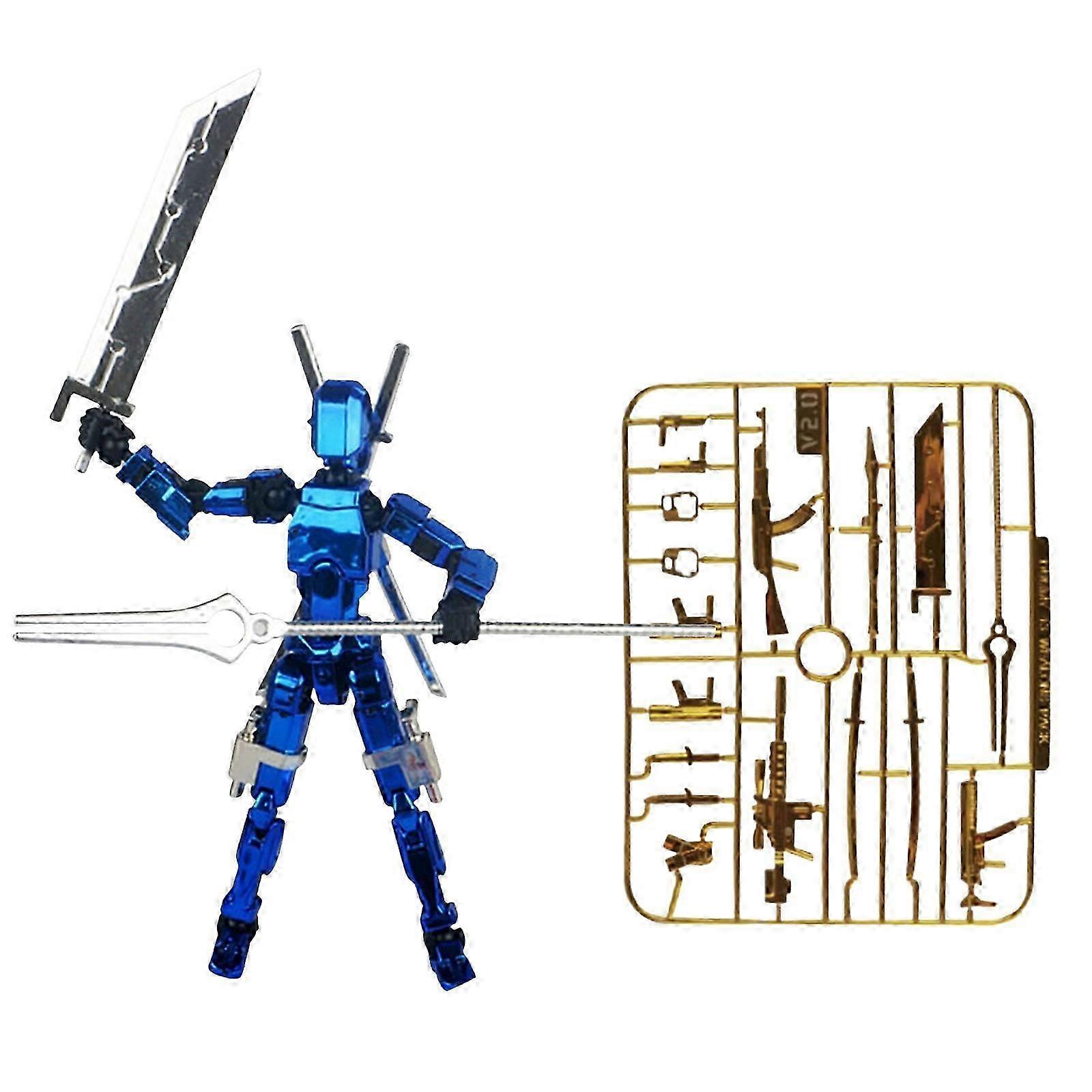 Action Figure Action Figure Printed Movable 13 Articulated Robot Dummy Action Figures Valentines Gifts For Him Winged Model Flye2355