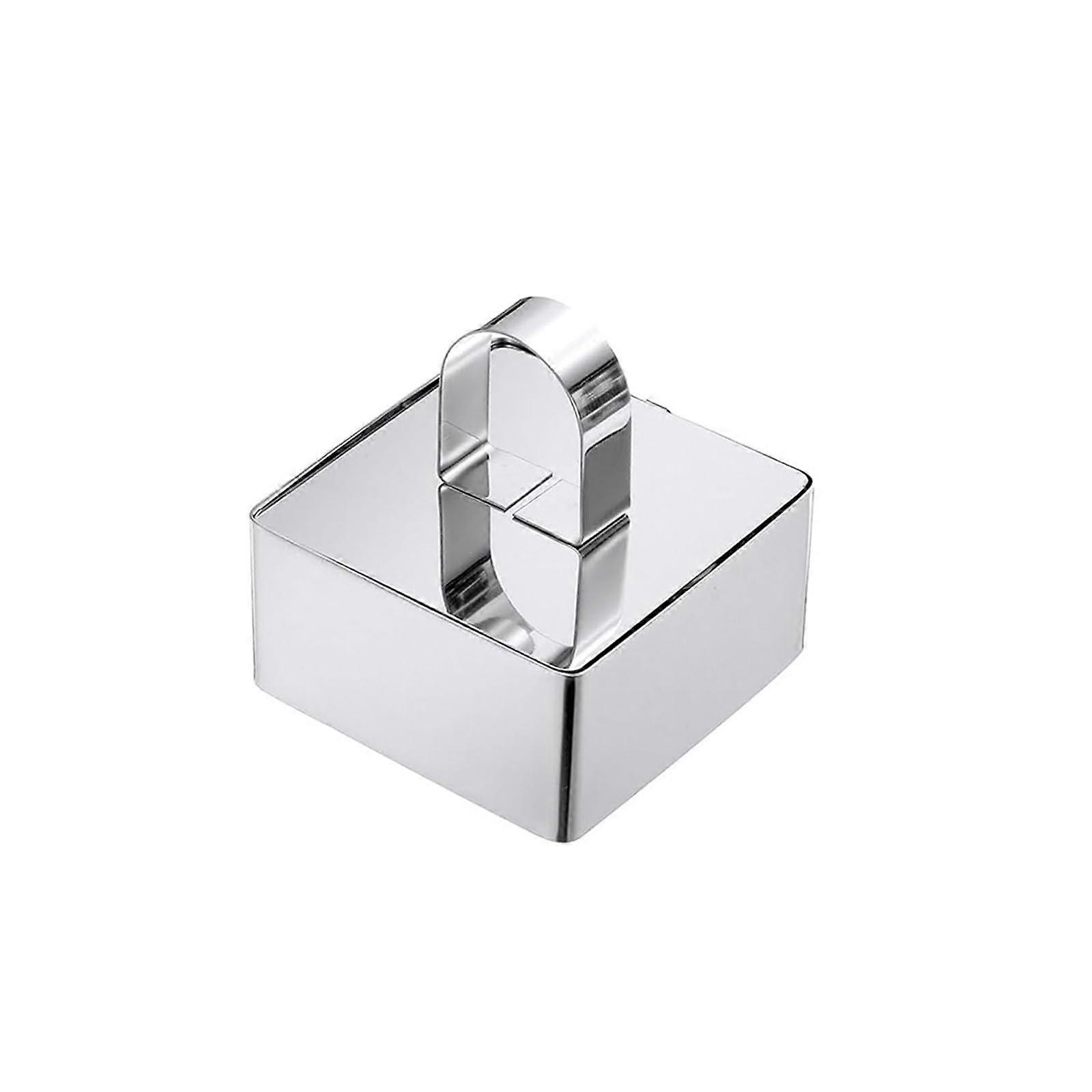 Square Cake Baking Mold with Press Plate for Rice Pudding and Vegetable Roll Making