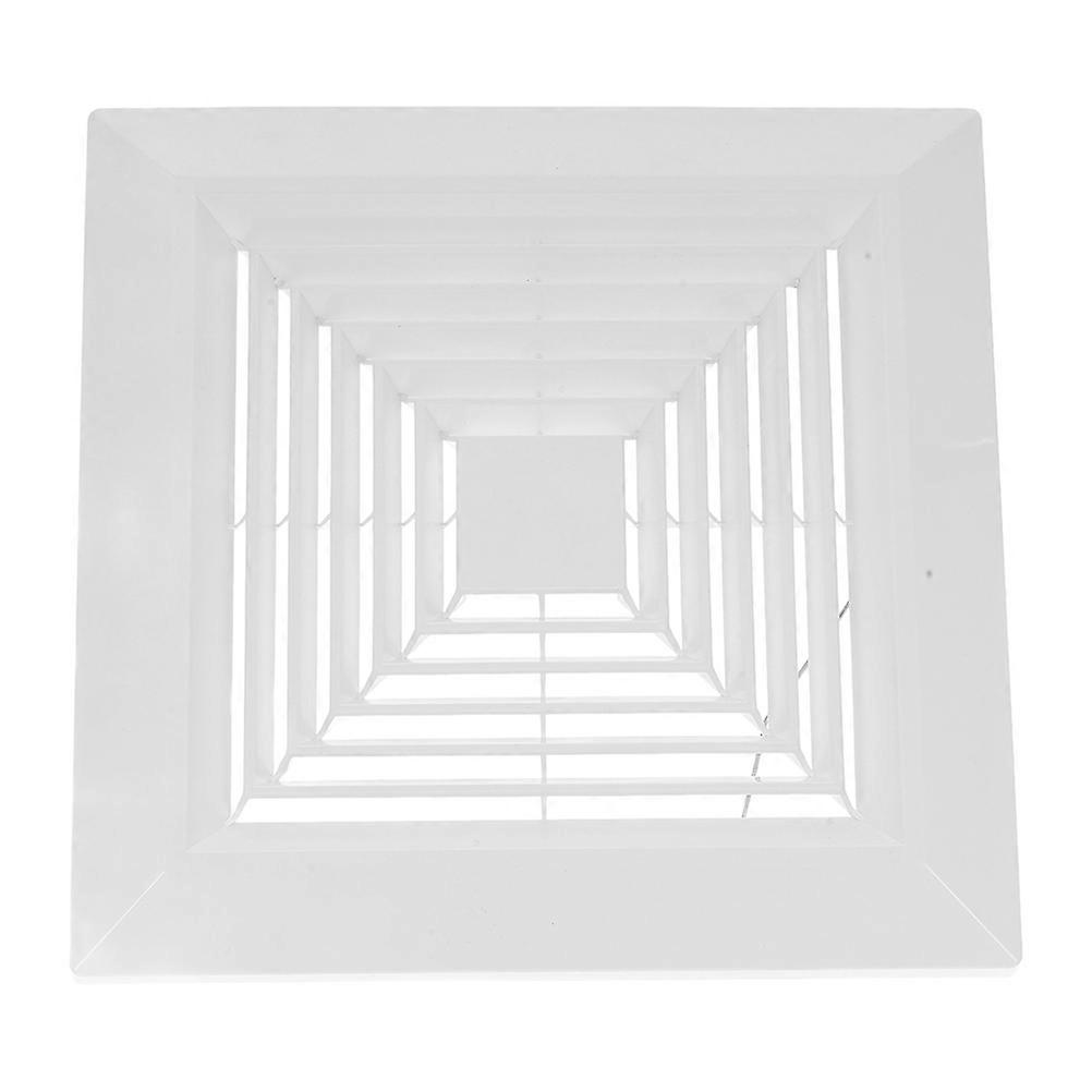 Bathroom Fan Exhaust Cover for Ventilation with Spring Loaded Panel