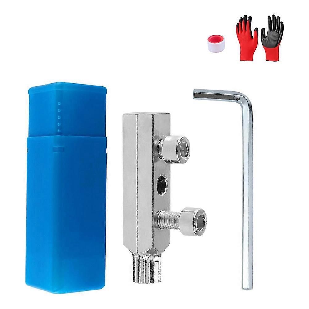 Broken Faucet Removal Tool Stripping Screw Extractor Set Function Handle Broken Screw Removal Tool Bolt Extractor Kit A