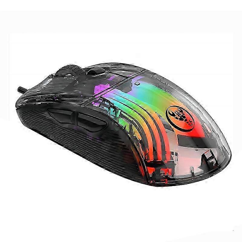 7 Programmable Macros Software Support RGB Settings Ergonomic Mouse for PC