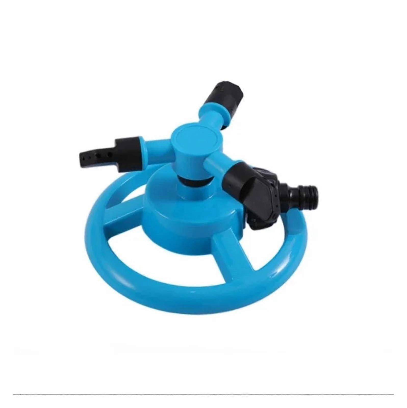 Garden Sprinkler 360° Rotation Adjustable Spray Distance Multiple Modes for Lawn and Garden Blue
