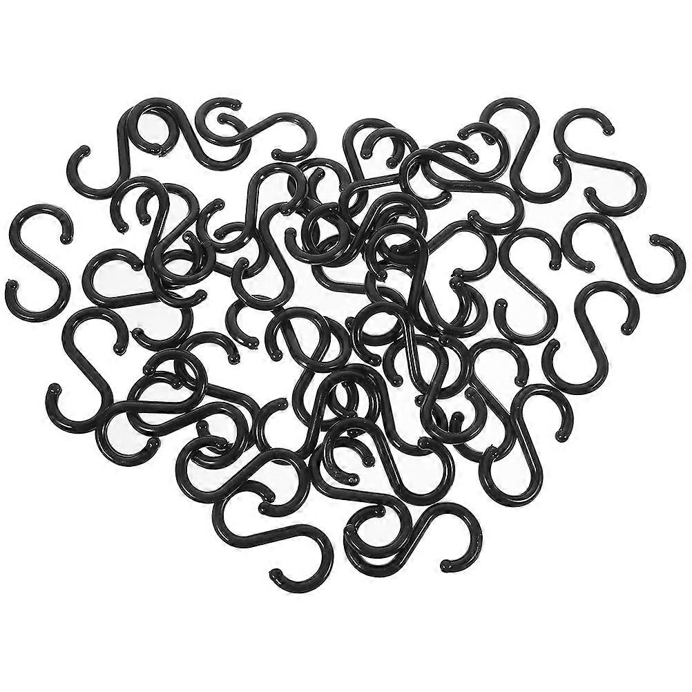 S Hooks for Hanging 200Pcs Plastic Multipurpose S-Shaped Hooks for Store