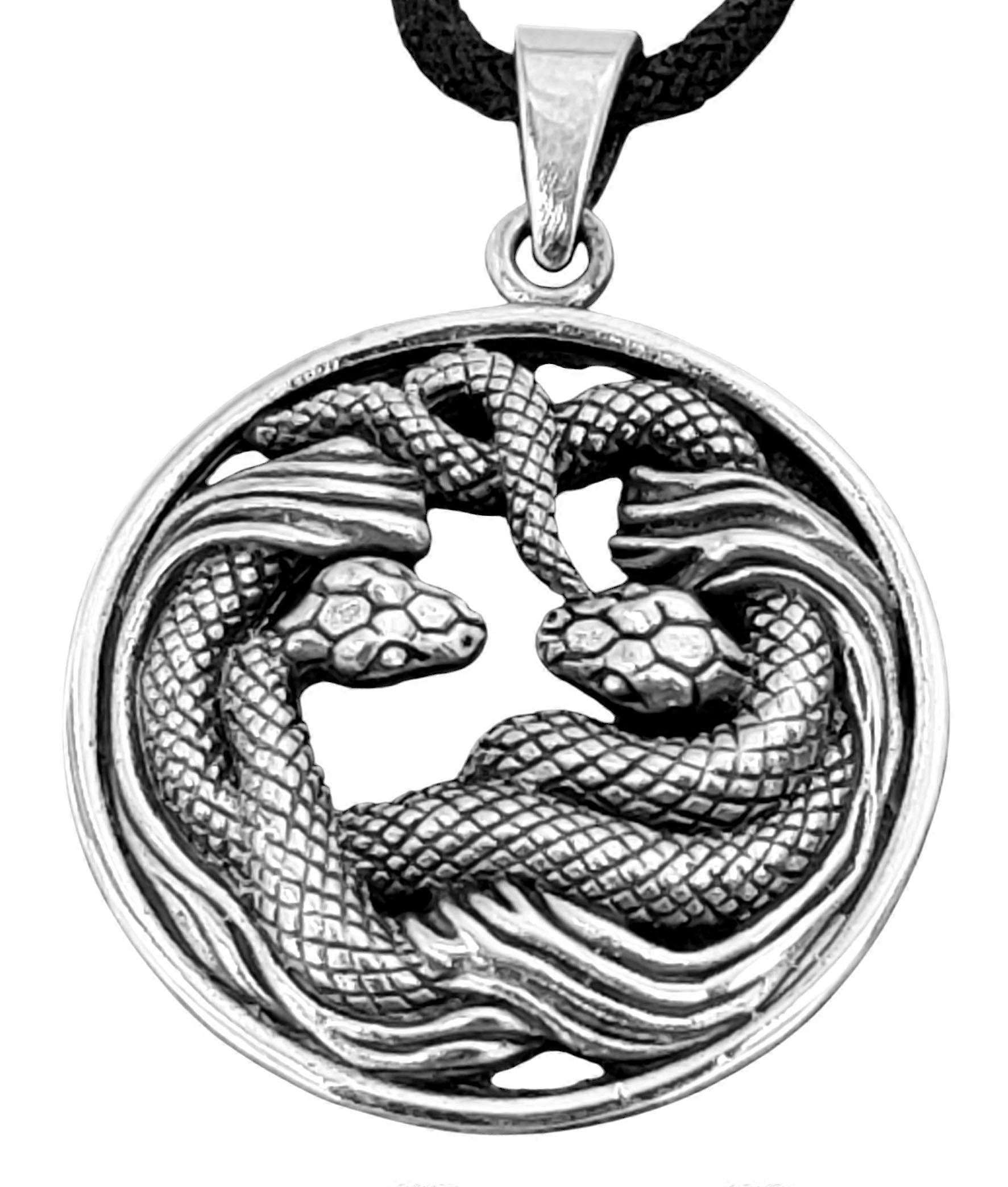 Pendant 41 Snakes - Silver