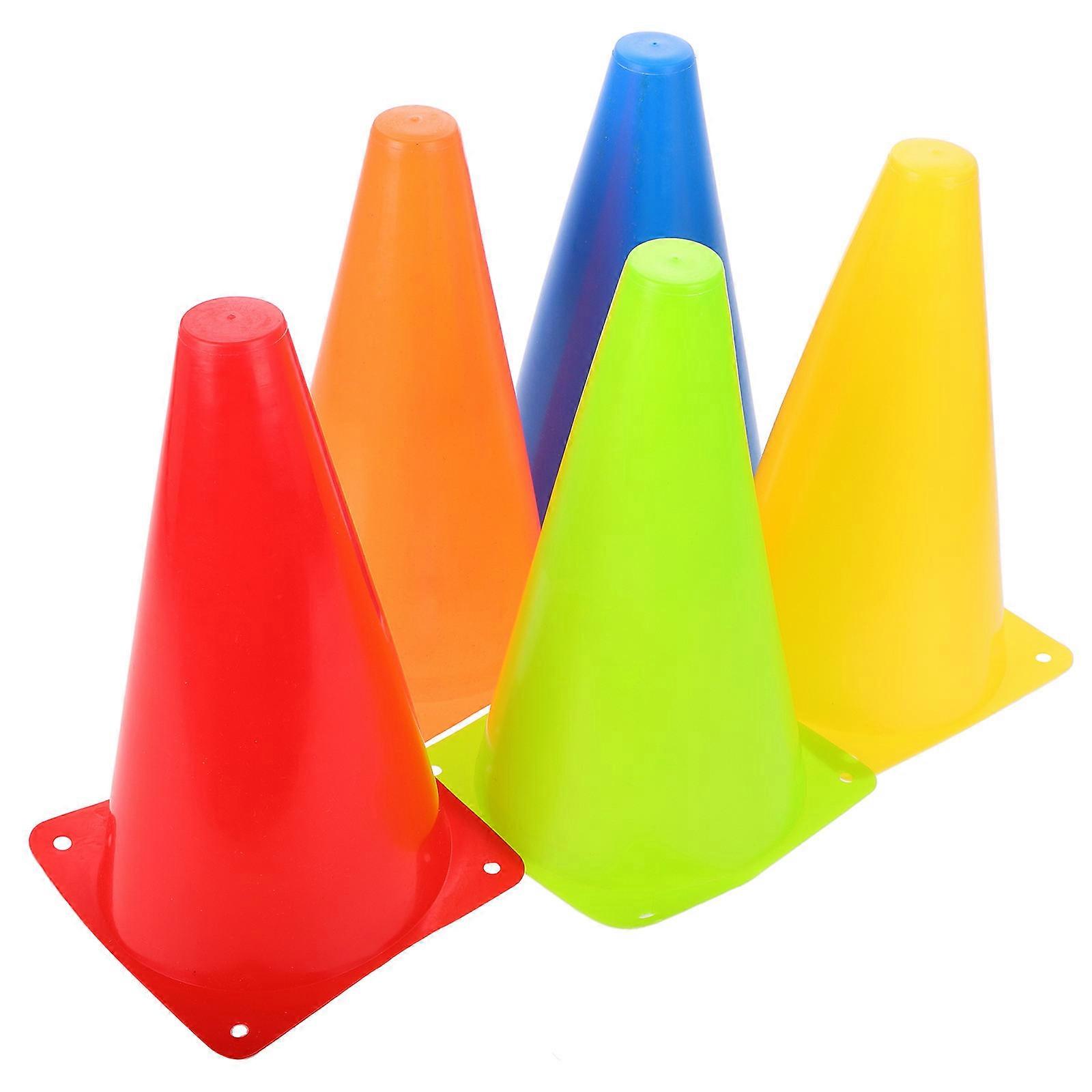 Plastic Soccer Training Cones for Use with 20Pcs Durable Marker Cones