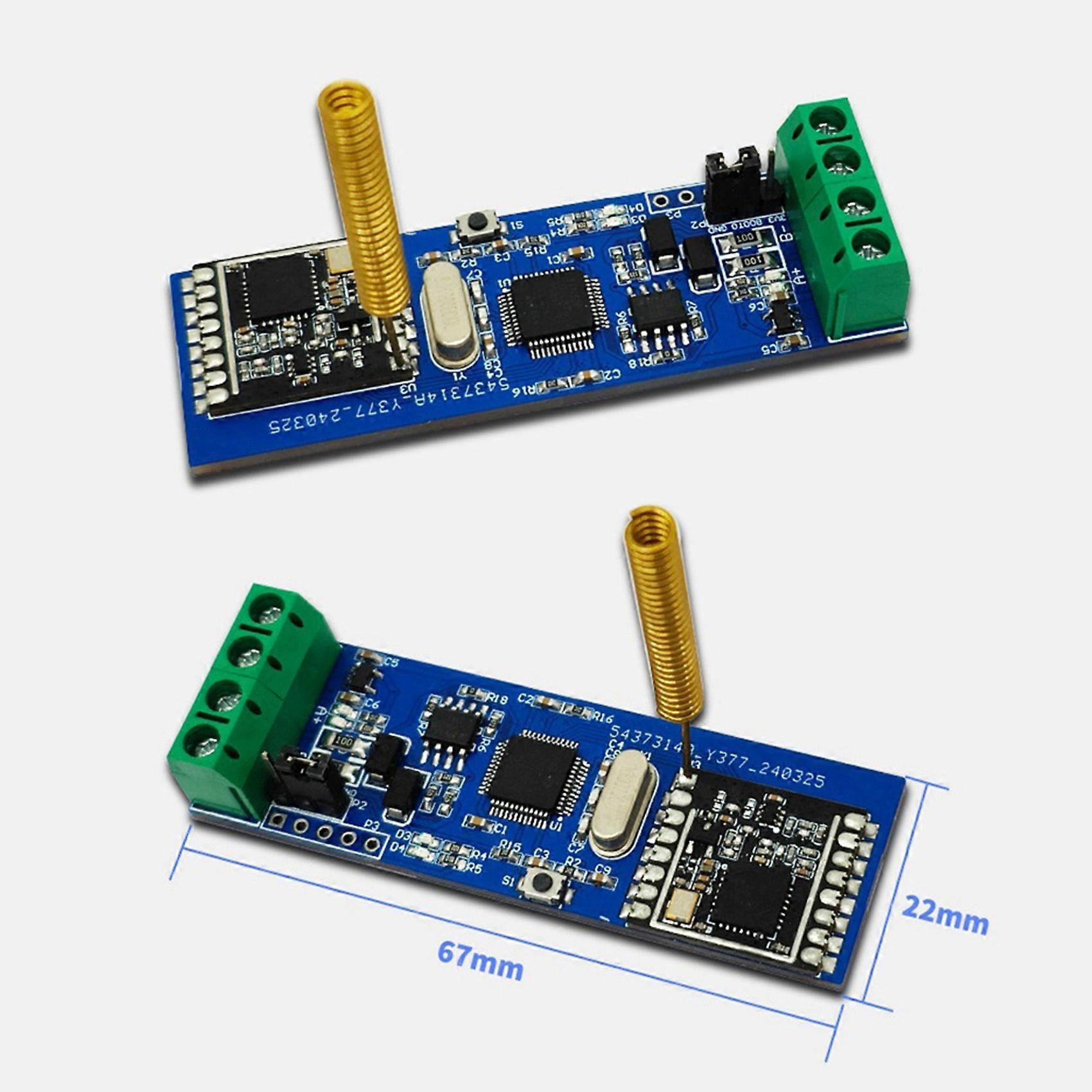 2X RS485 to LoRa Wireless Serial Communication Module RS485 Lora Wireless Transceiver 433M Transmitter Receiver Module