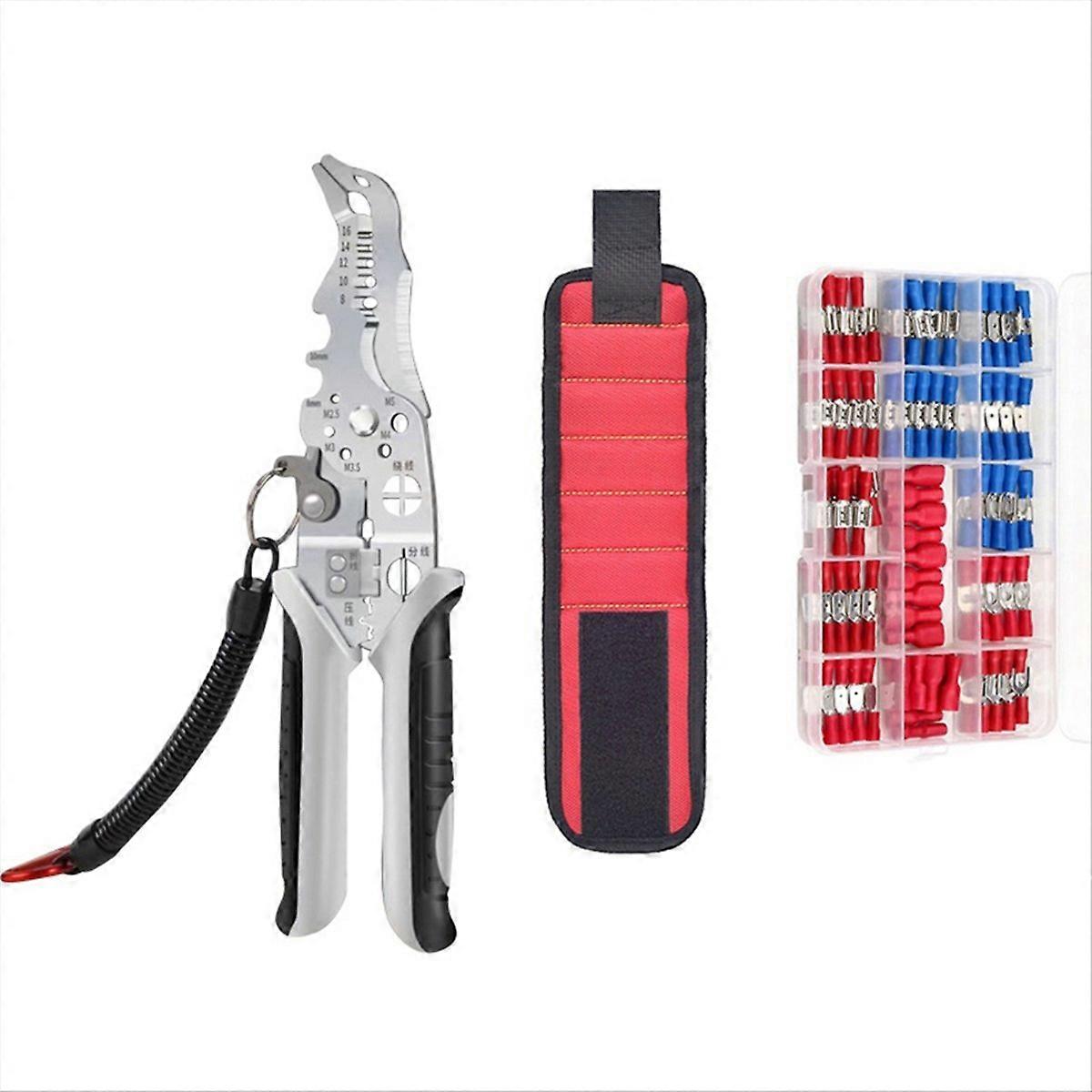 Cable Tool Set Multi-function Elbow Wire Stripper Cold Terminal Set
