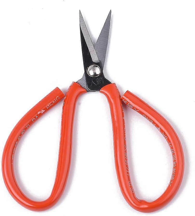 Sewing Scissors Fabric Shears Clipper Scissors 5.62 Inches Steel Scissors with Red Plastic Handle Easy to use Precision s for Fabric Sewing Crafts Suc