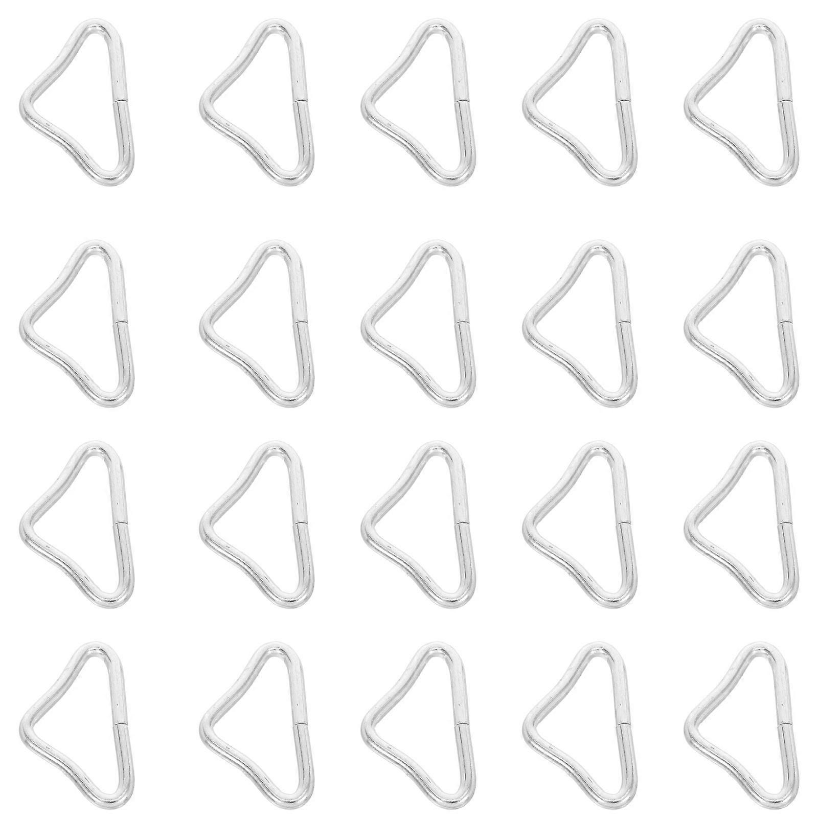 Portable Trampoline Buckles Trampoline Rings for Replacement 60Pcs