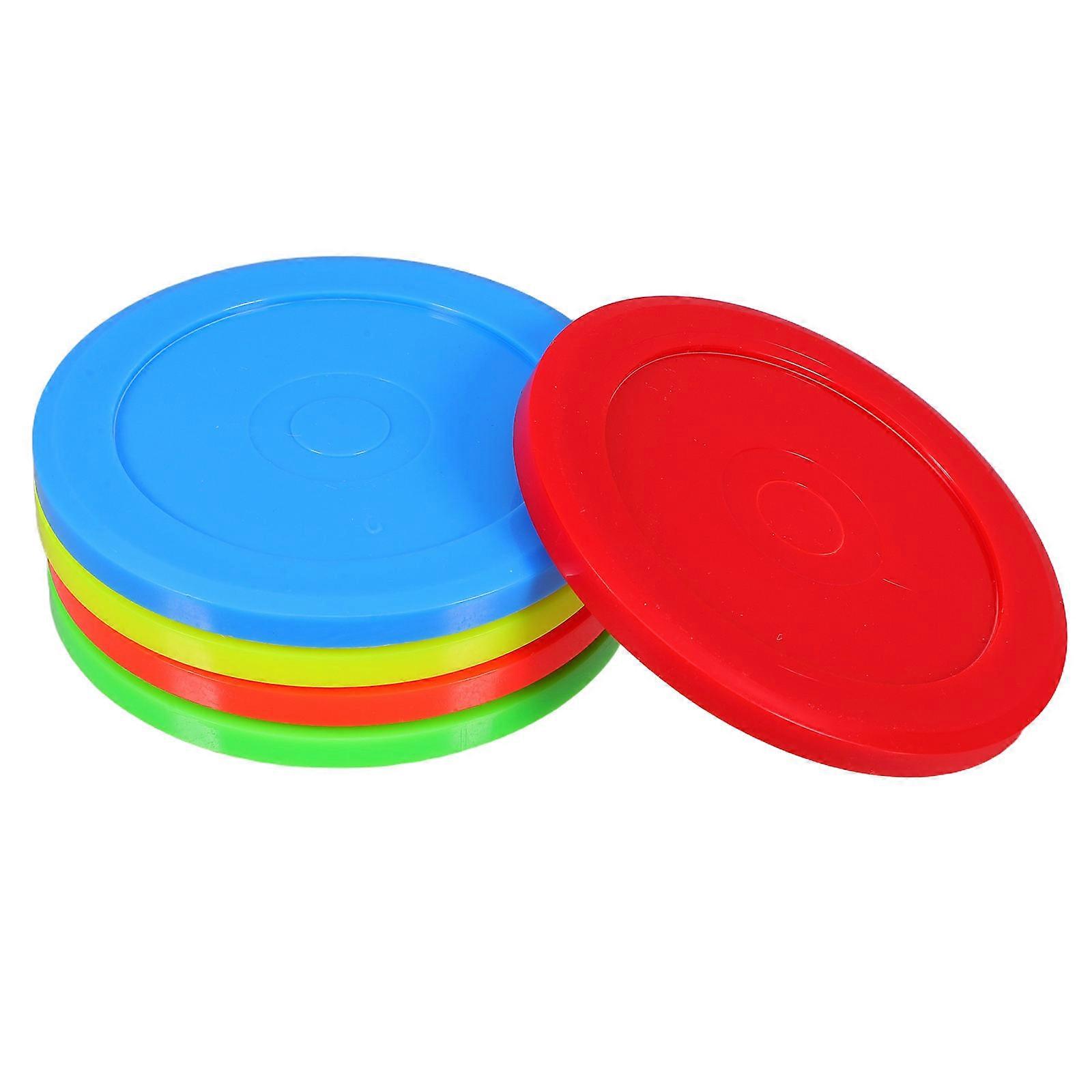 Air Hockey Table Accessories 5Pcs Pucks for Table Hockey Game