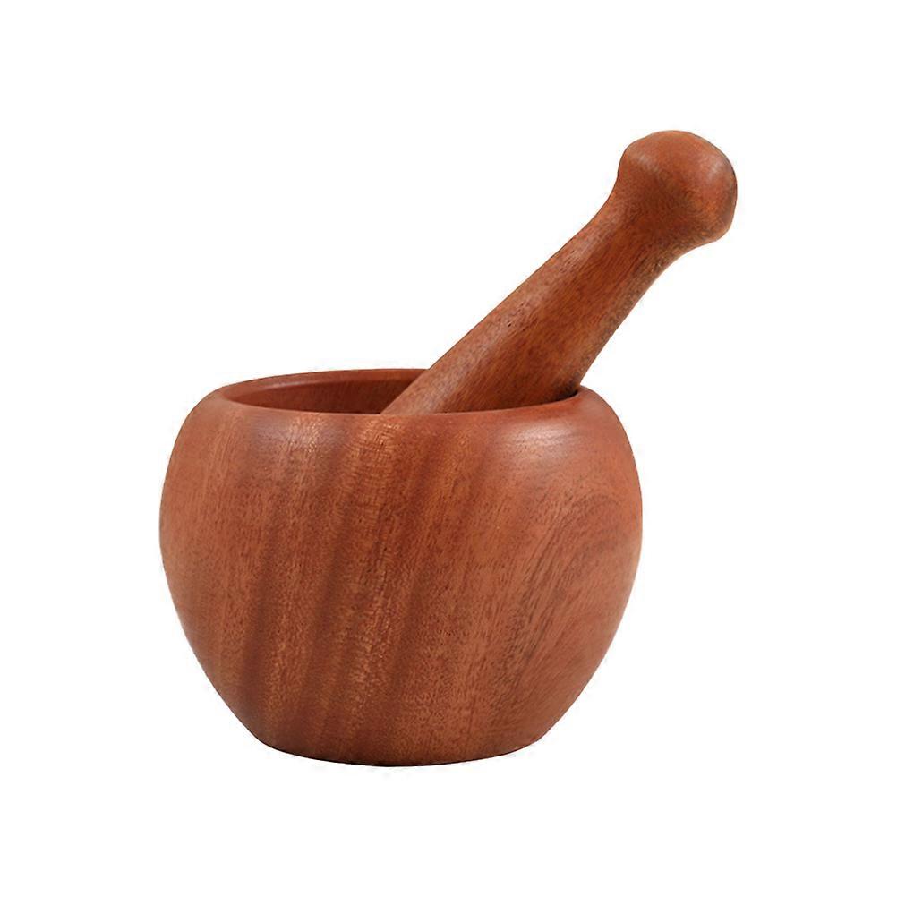 Wood Garlic Crusher for Kitchen Use Manual Press 2Sets Pack