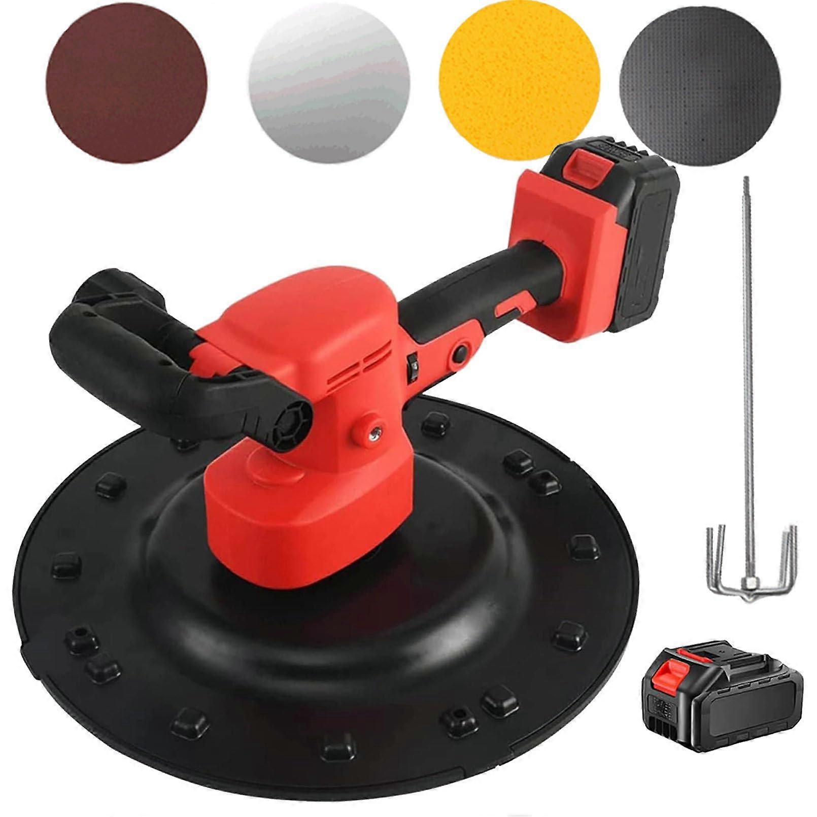 1880W Electric Wall Plastering Machine with Wireless Powerful Motor and Adjustable SixSpeed Control