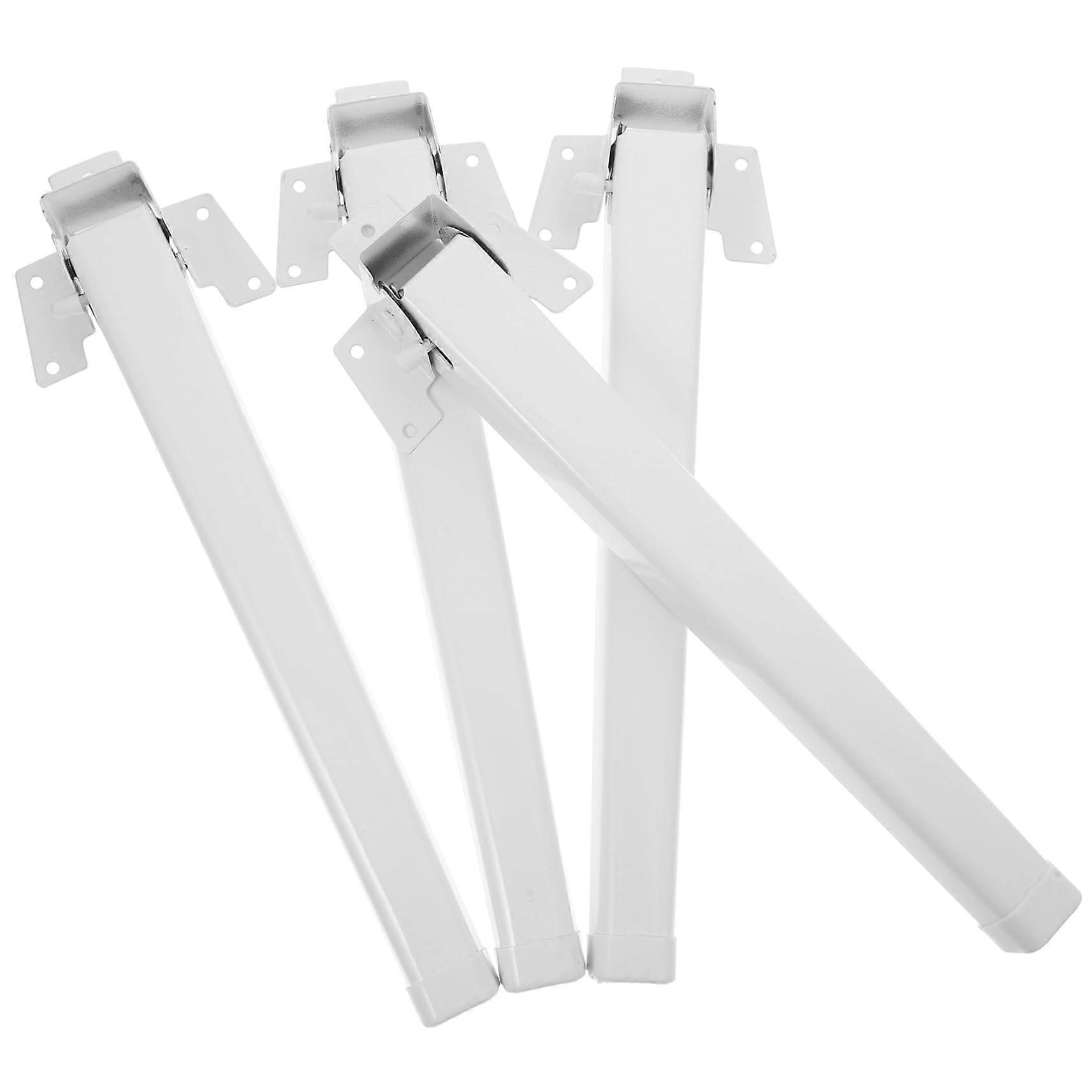 Adjustable Iron Table Legs Set of 4 with Foldable Design for DIY Desks and Versatile Furniture