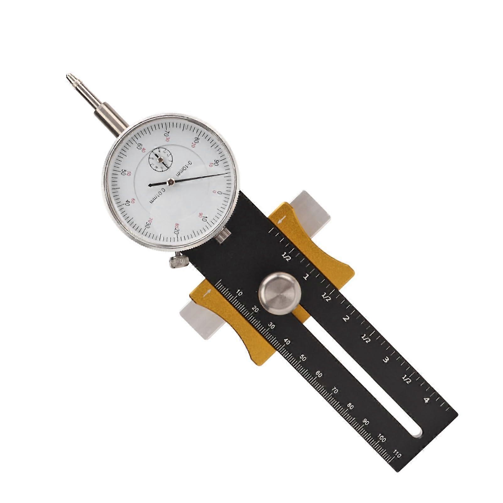 Table Saw Calibrator with Stainless Steel Probe, Adjustable Dial Indicator for Band Saw Alignment