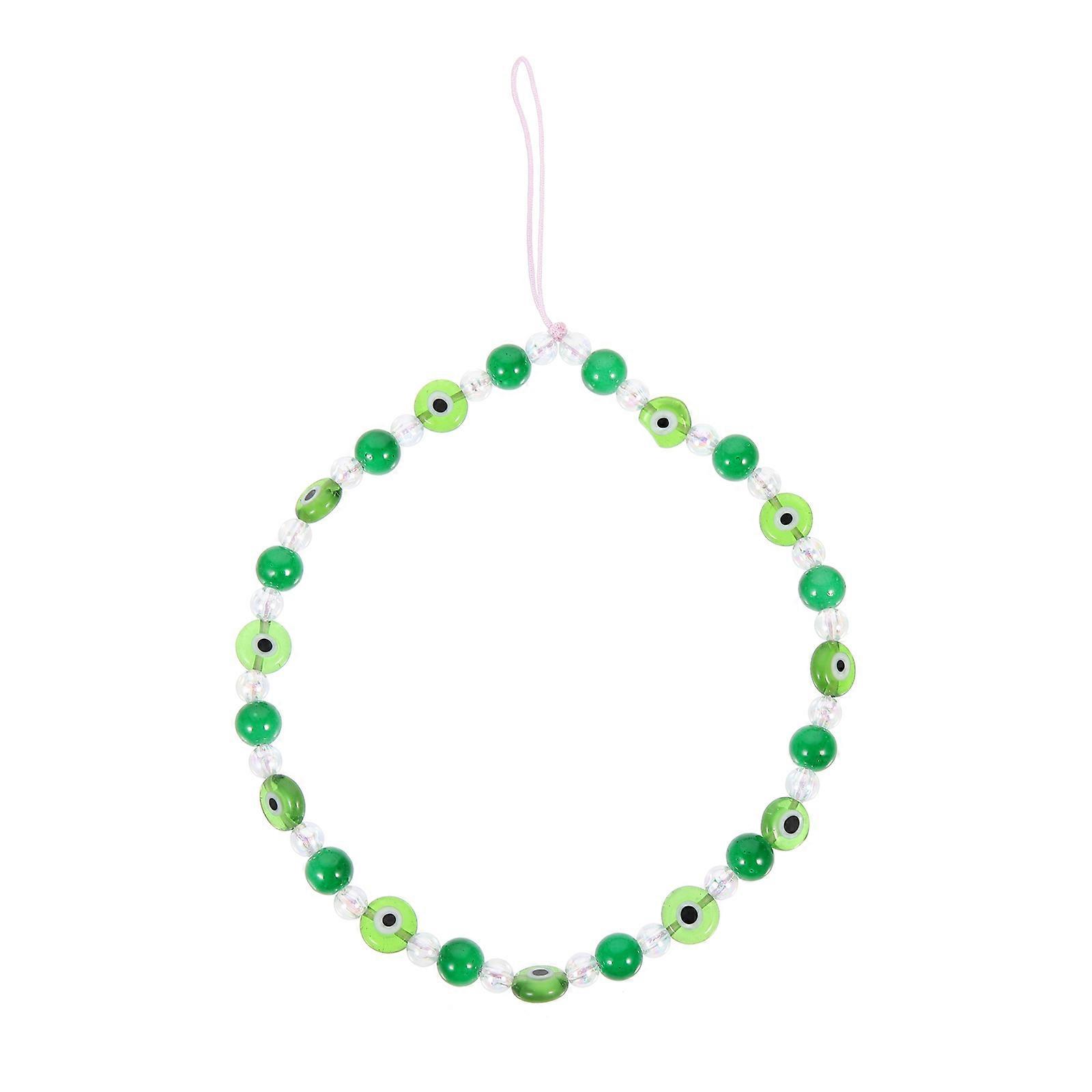 Evil Lanyard Polymer Clay Beaded Charm for Decoration