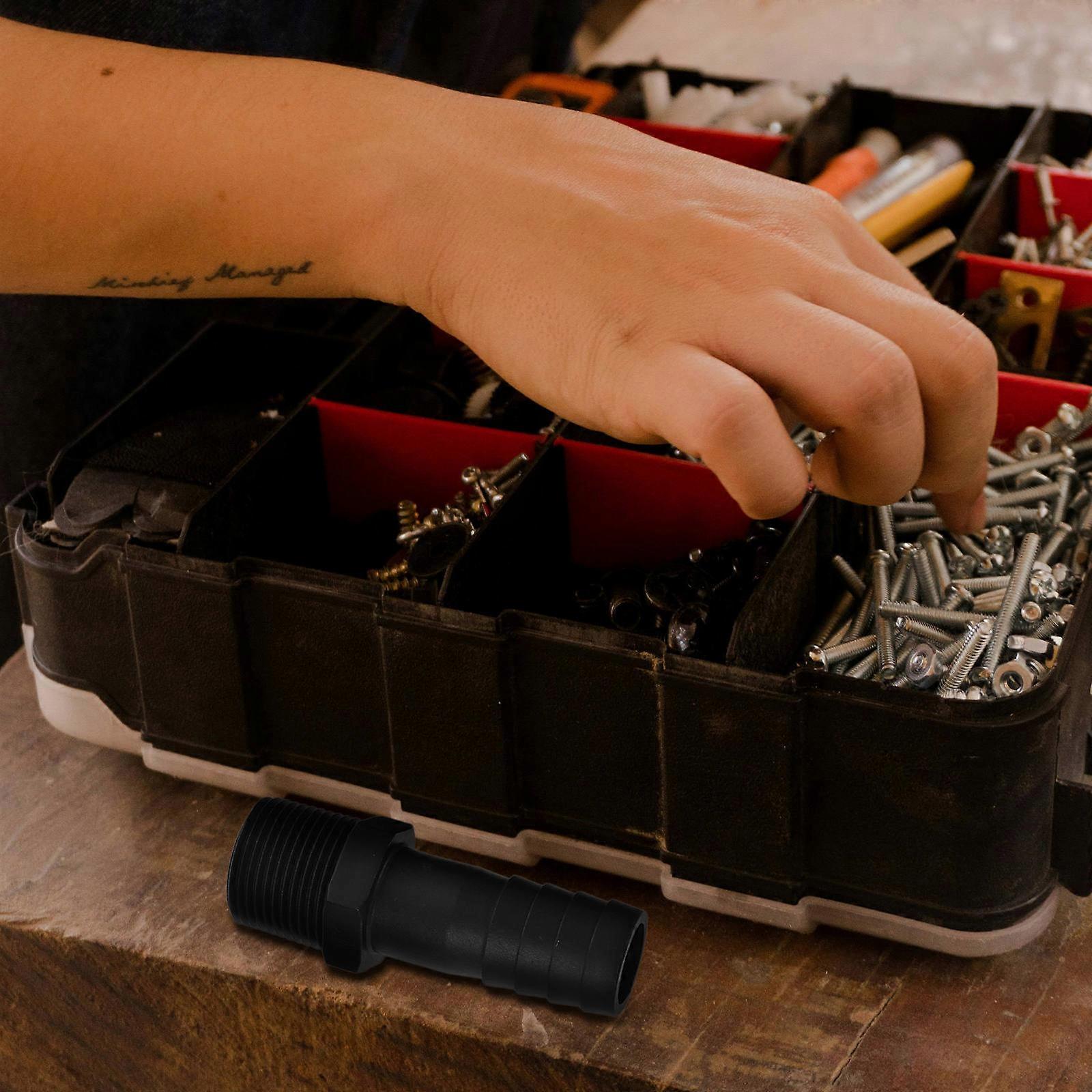 Aquarium Bulkhead Fitting Connector for Hose with 1Set Included