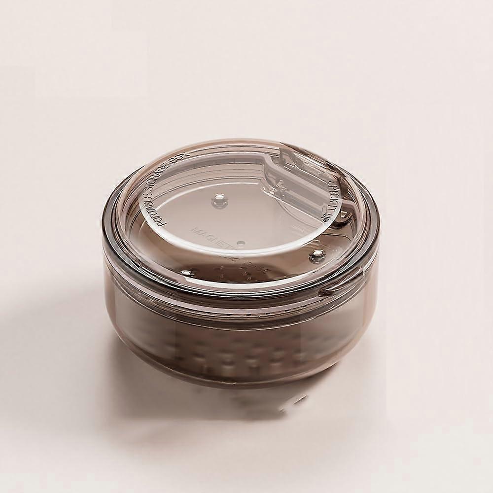 Denture Cleaning Case with Leak  Design, Multi Layer Retainer Storage Box and Soaking Set