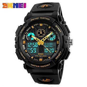 2025 Herenhorloge Elektronisch Analoog Digitaal LED Horloge Waterdicht Sport Polshorloge