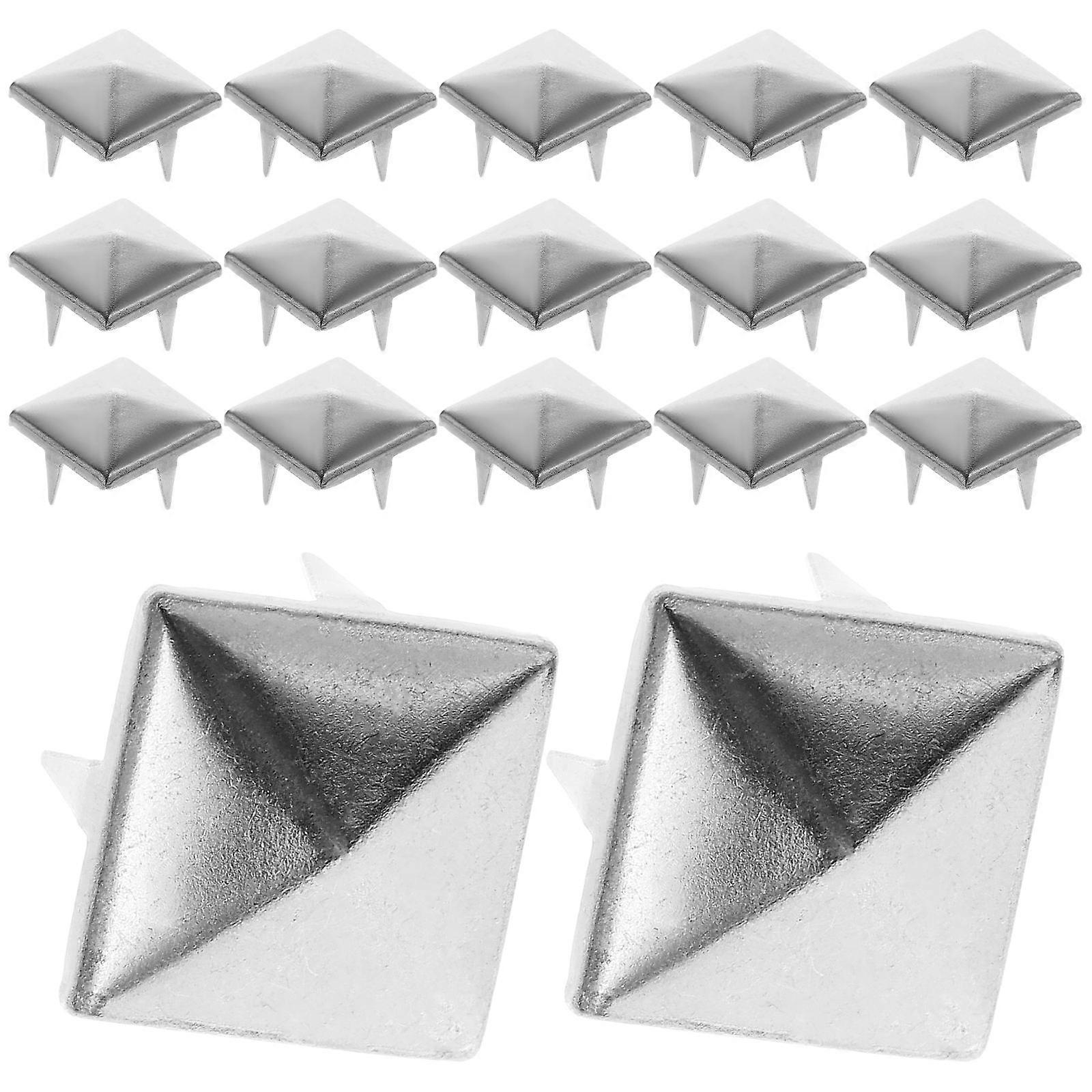 Metal Claw Studs Decorative Rivets for Clothes 200Pcs Silver Copper