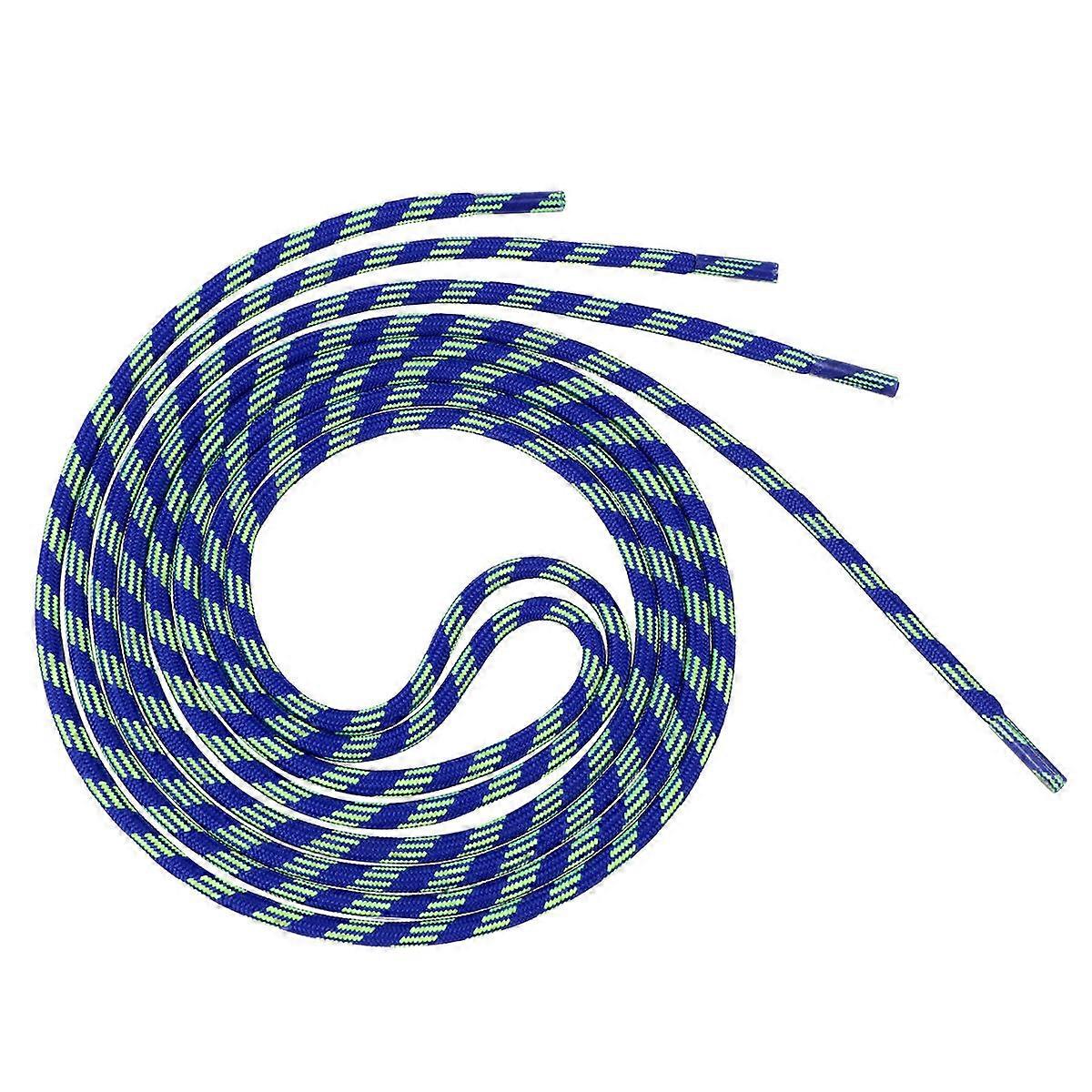 High Density Round Shoetring Blue Shoe Laces Replacement for 4Pcs