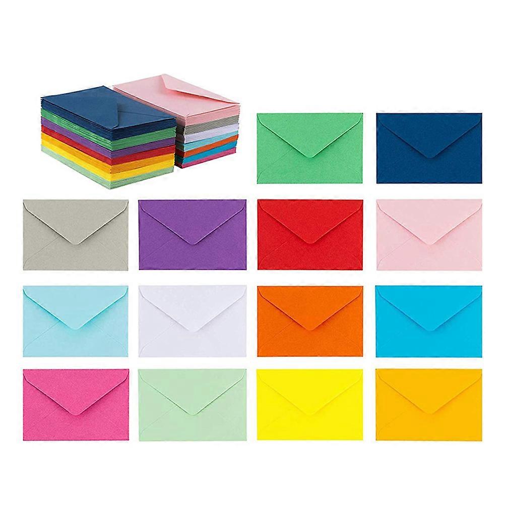 Colorful Envelope Solid Color Envelopes for Storage Use 400Pcs