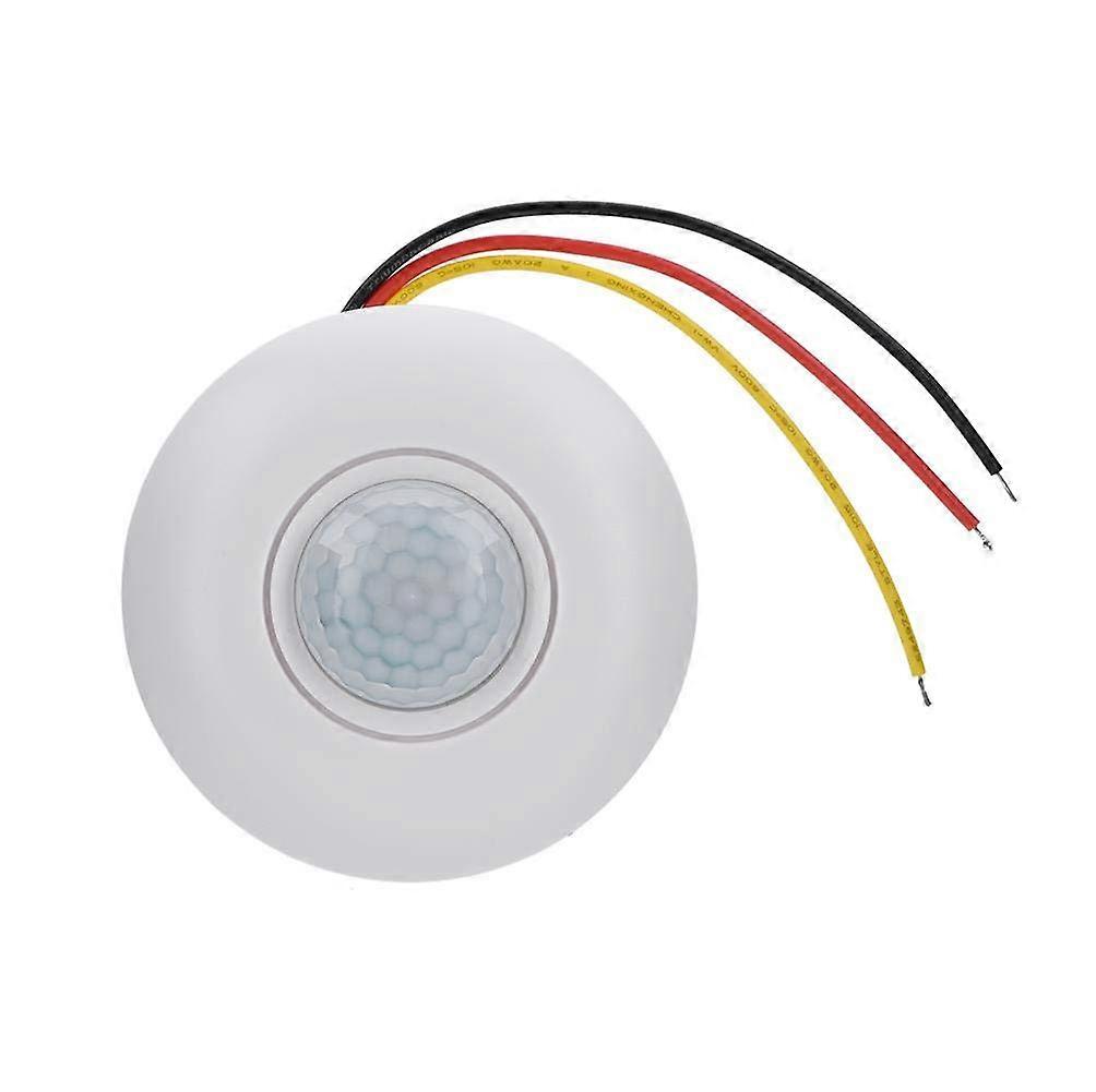 12V 360° PIR Motion Sensor Light with Adjustable Delay for Corridors Bathrooms Basements Garages